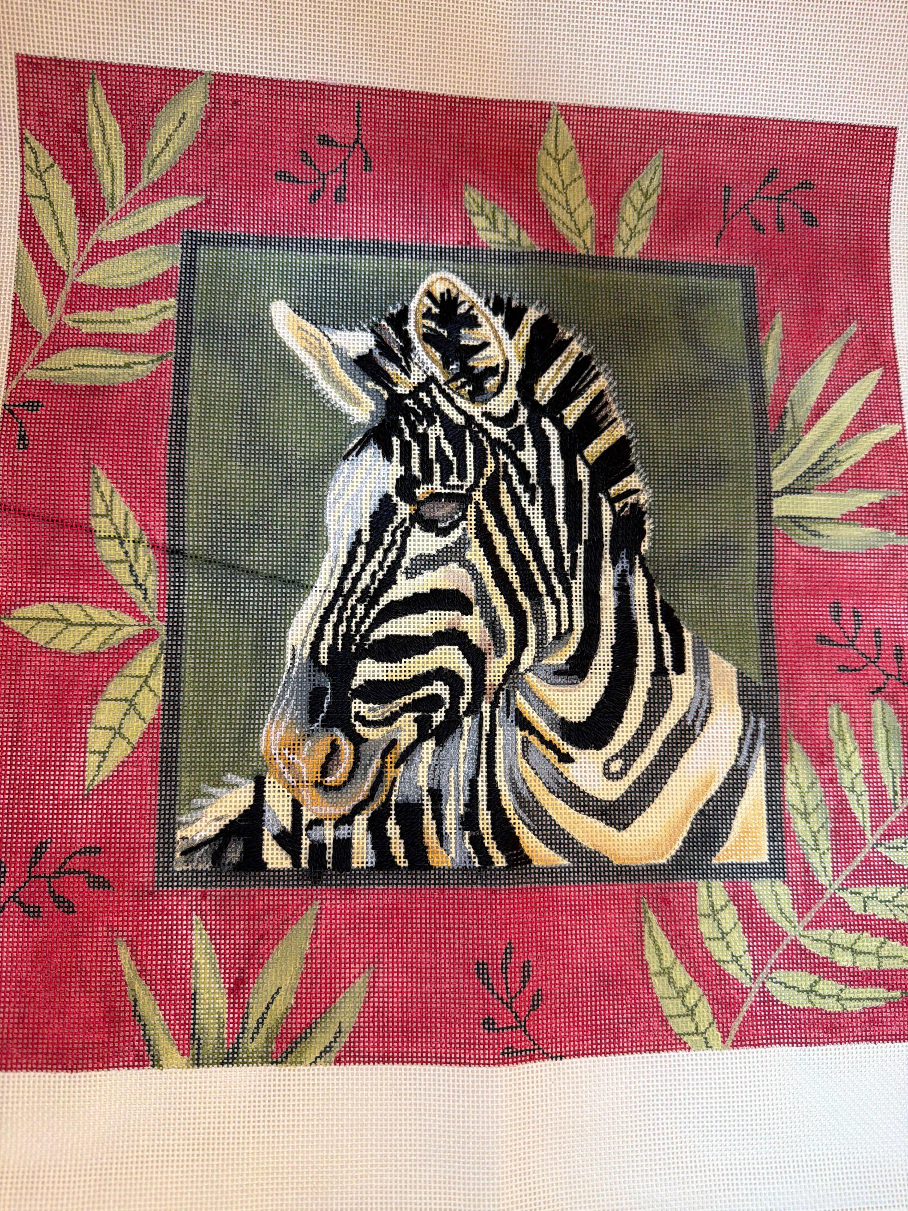 Zebra in Red Square