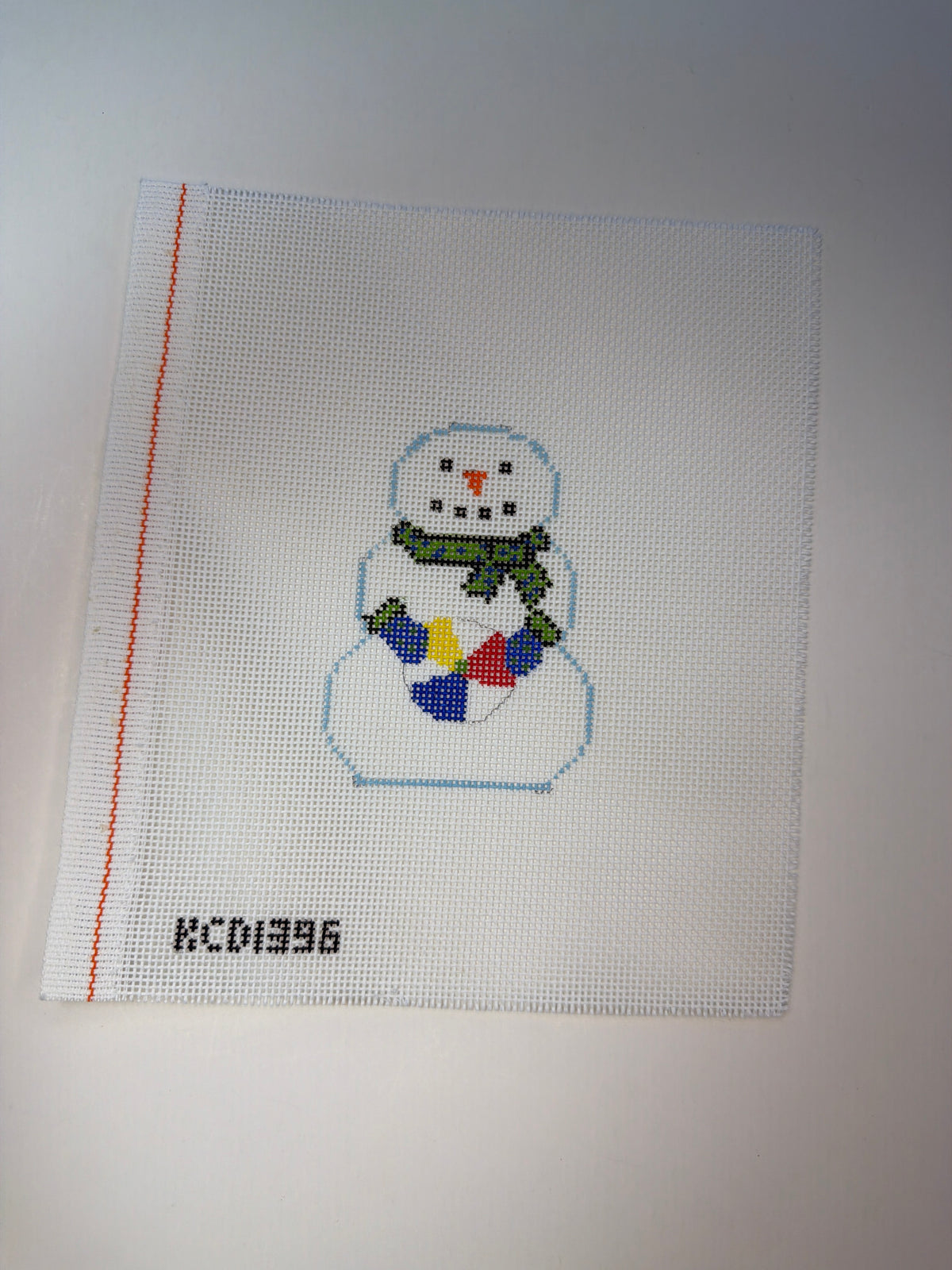 Snowman with Beachball