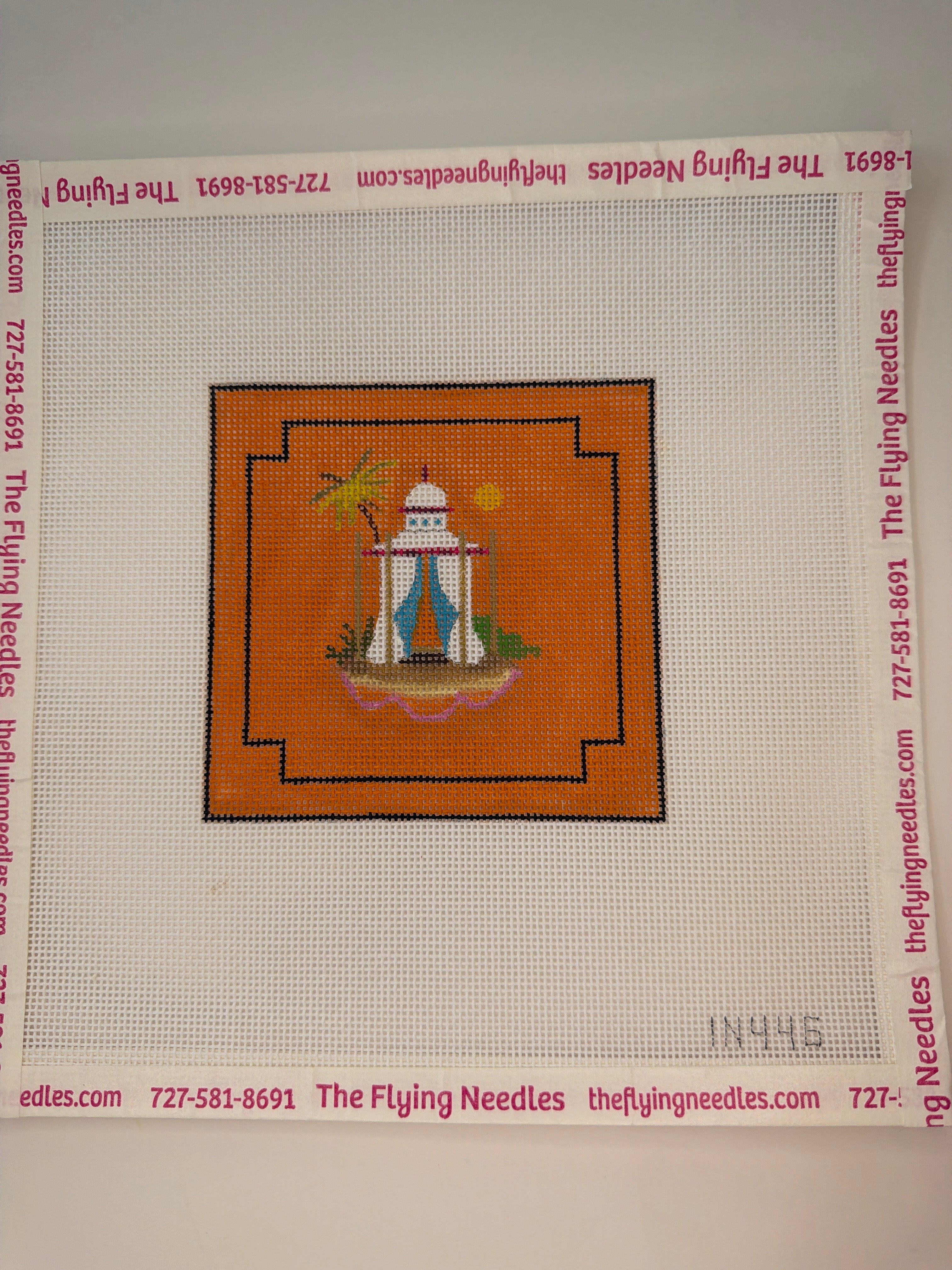 White Pagoda Coaster