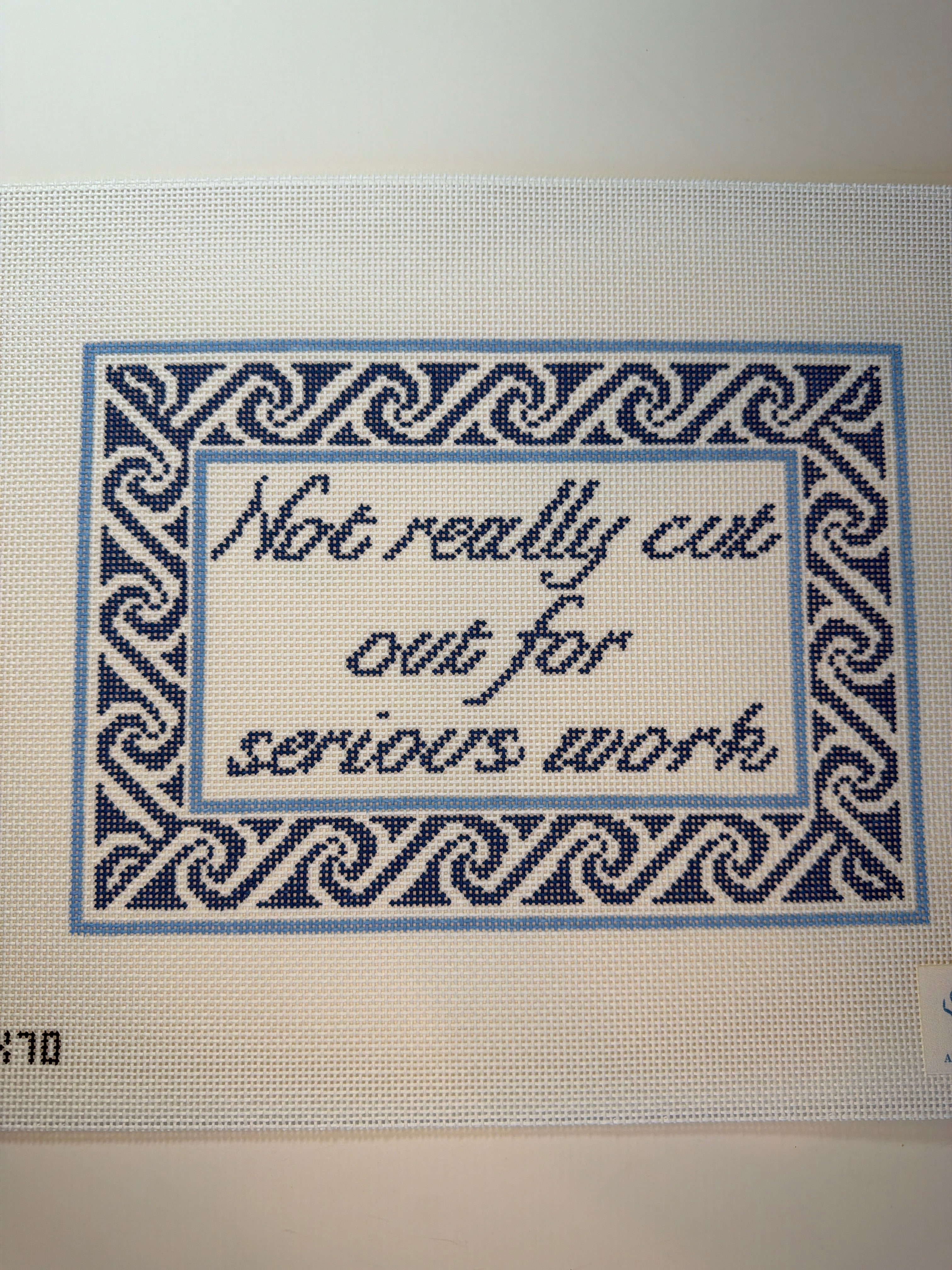 Not cut out... Serious Work