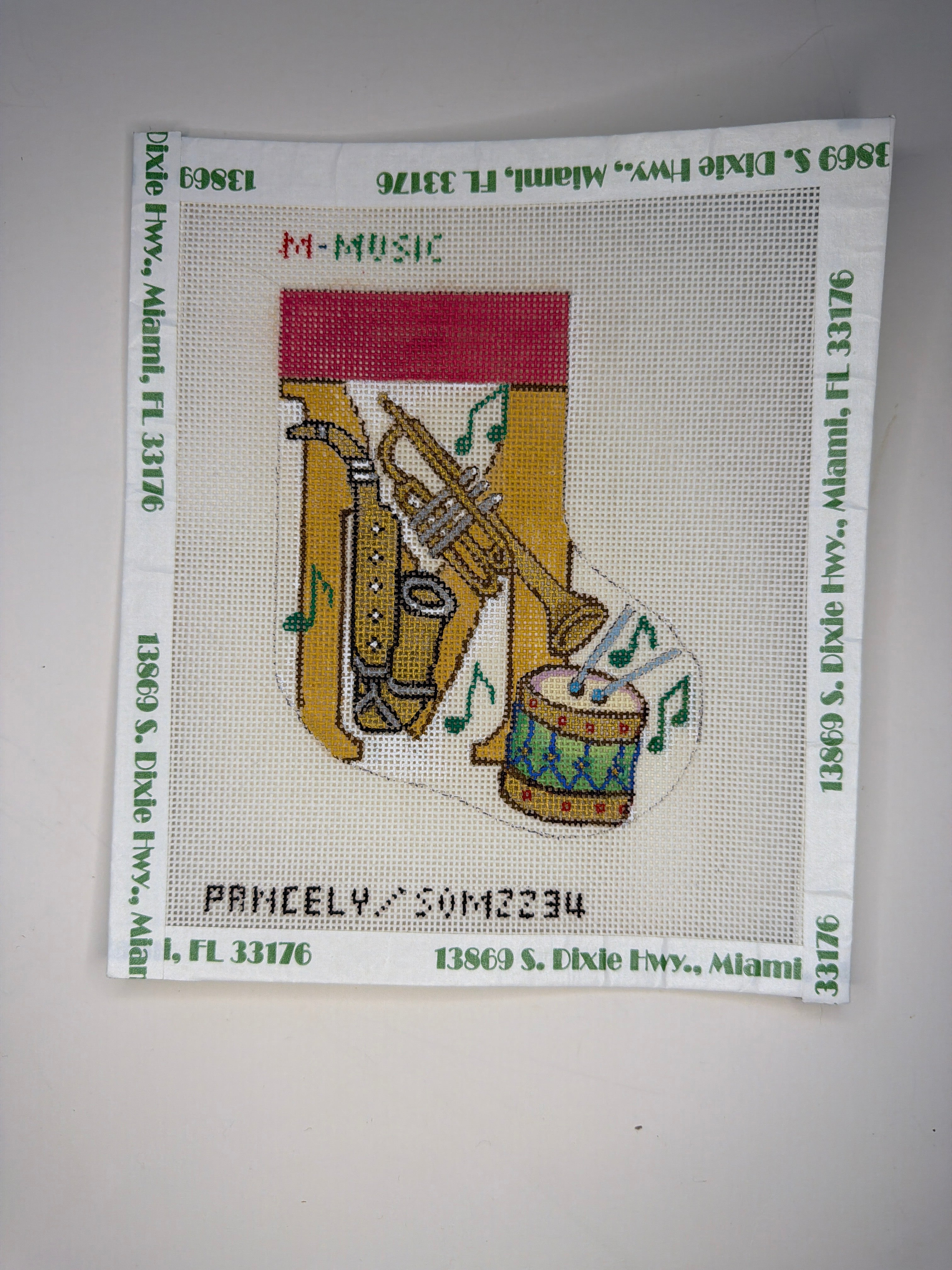 Music Mini Stocking