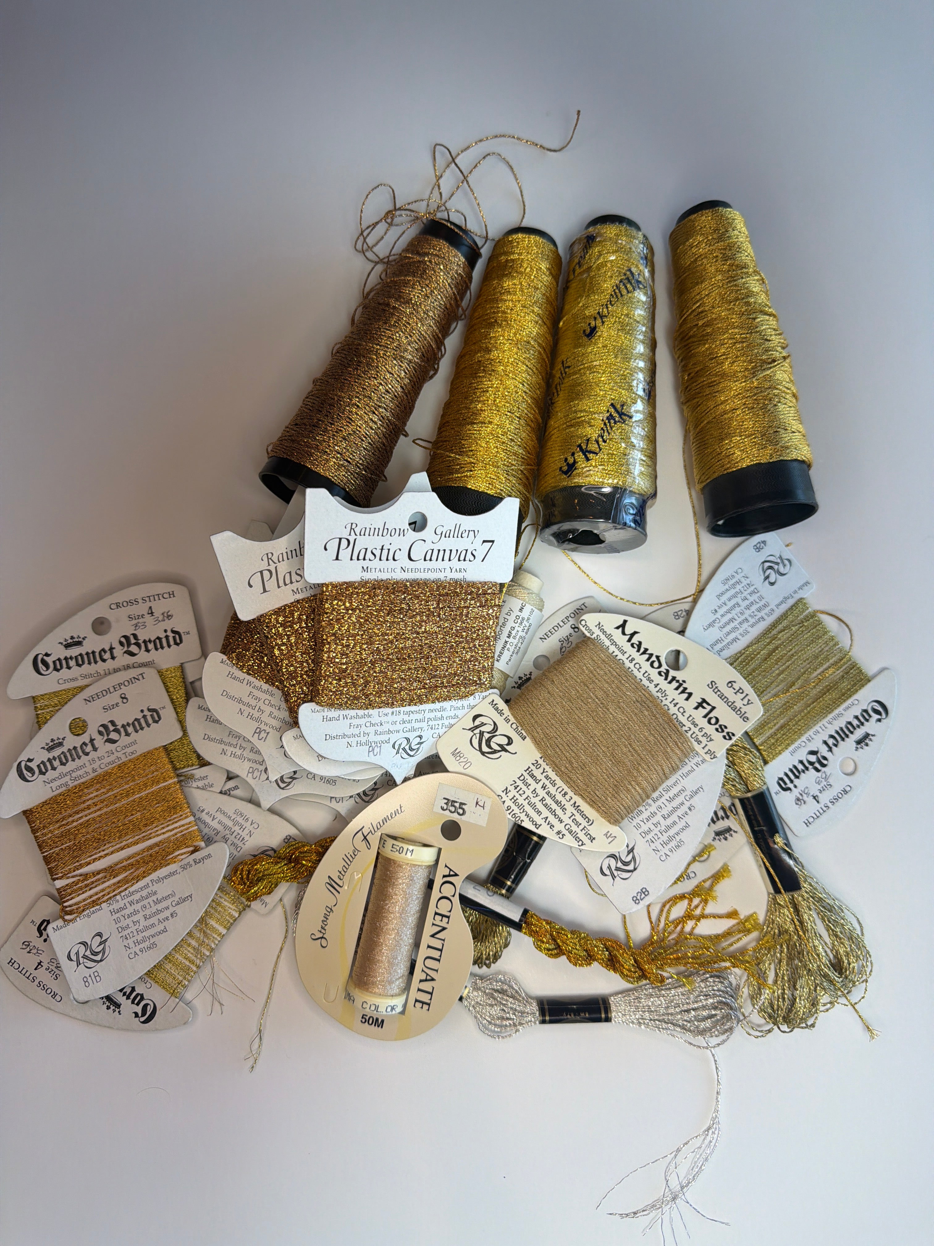 Thread Grab Bag: Metallics