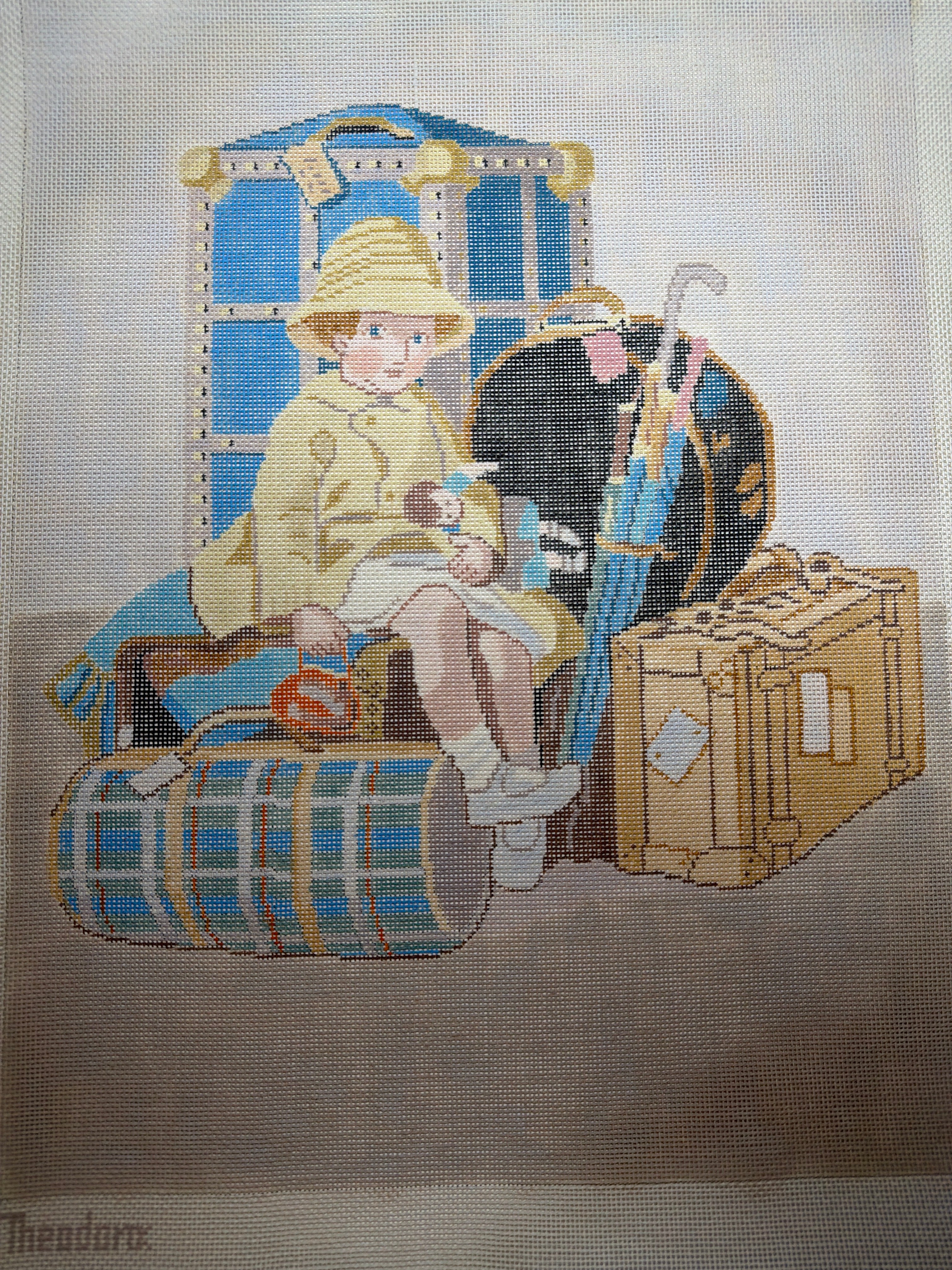 Child with Luggage
