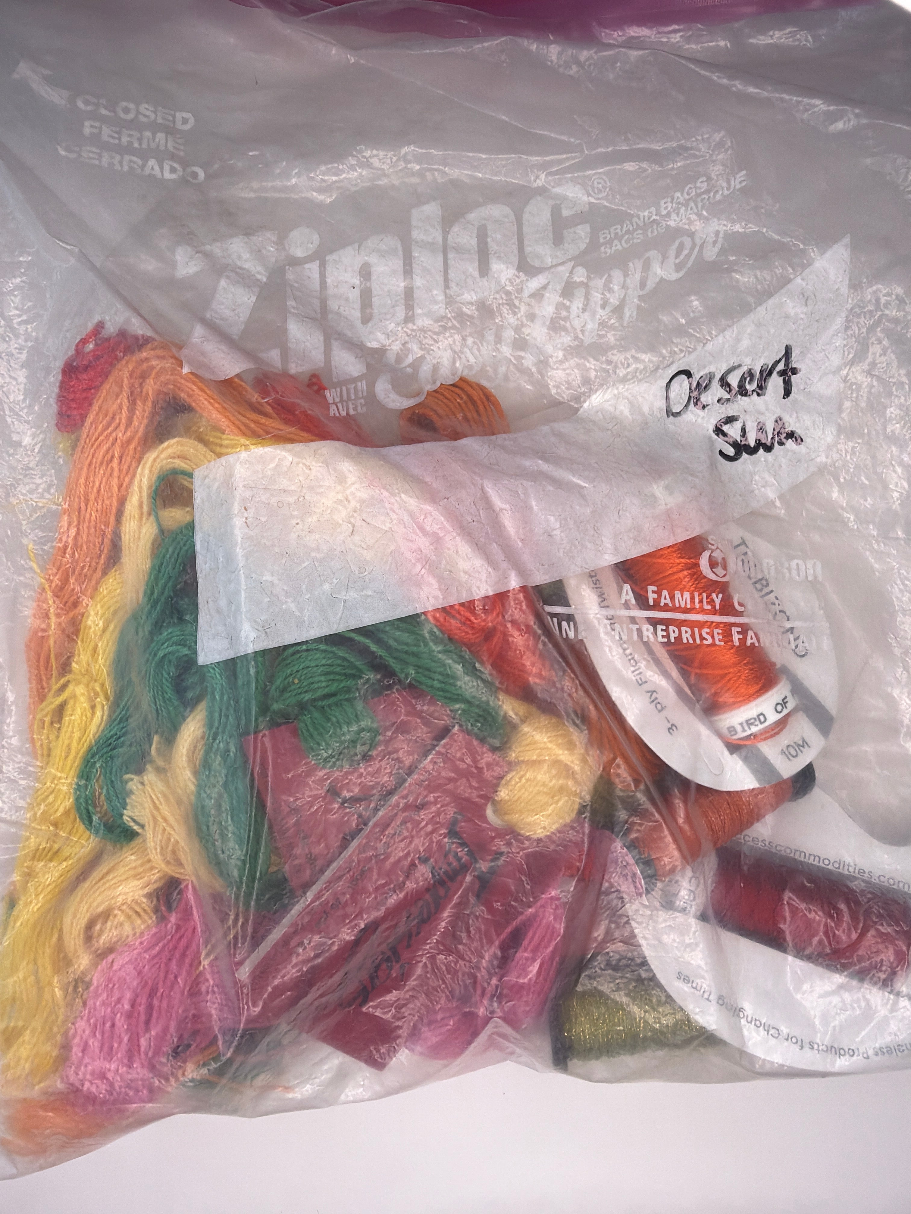 Thread Grab Bag: Desert Sun