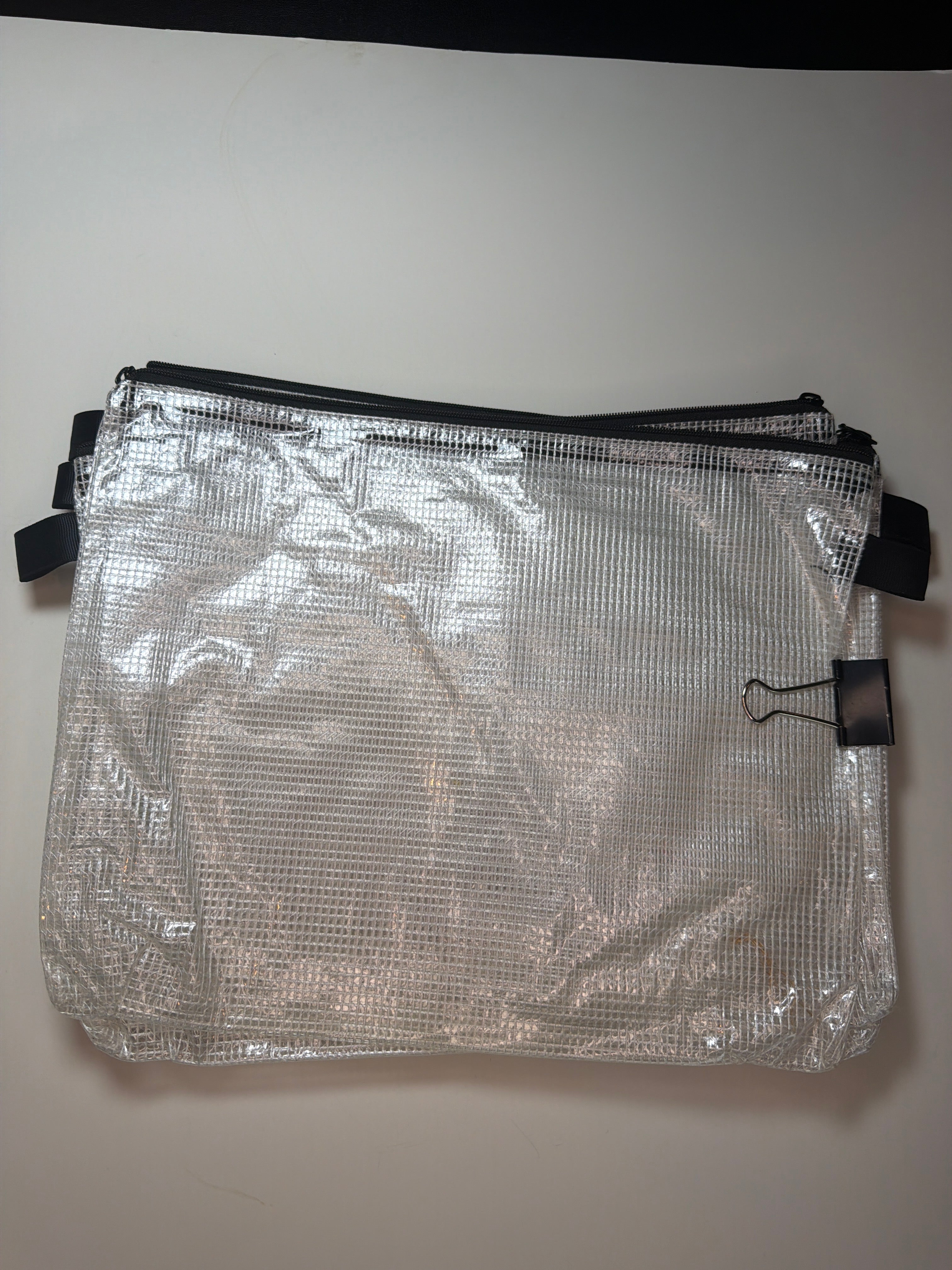 Project Bag: medium 1.0 plastic with black zipper