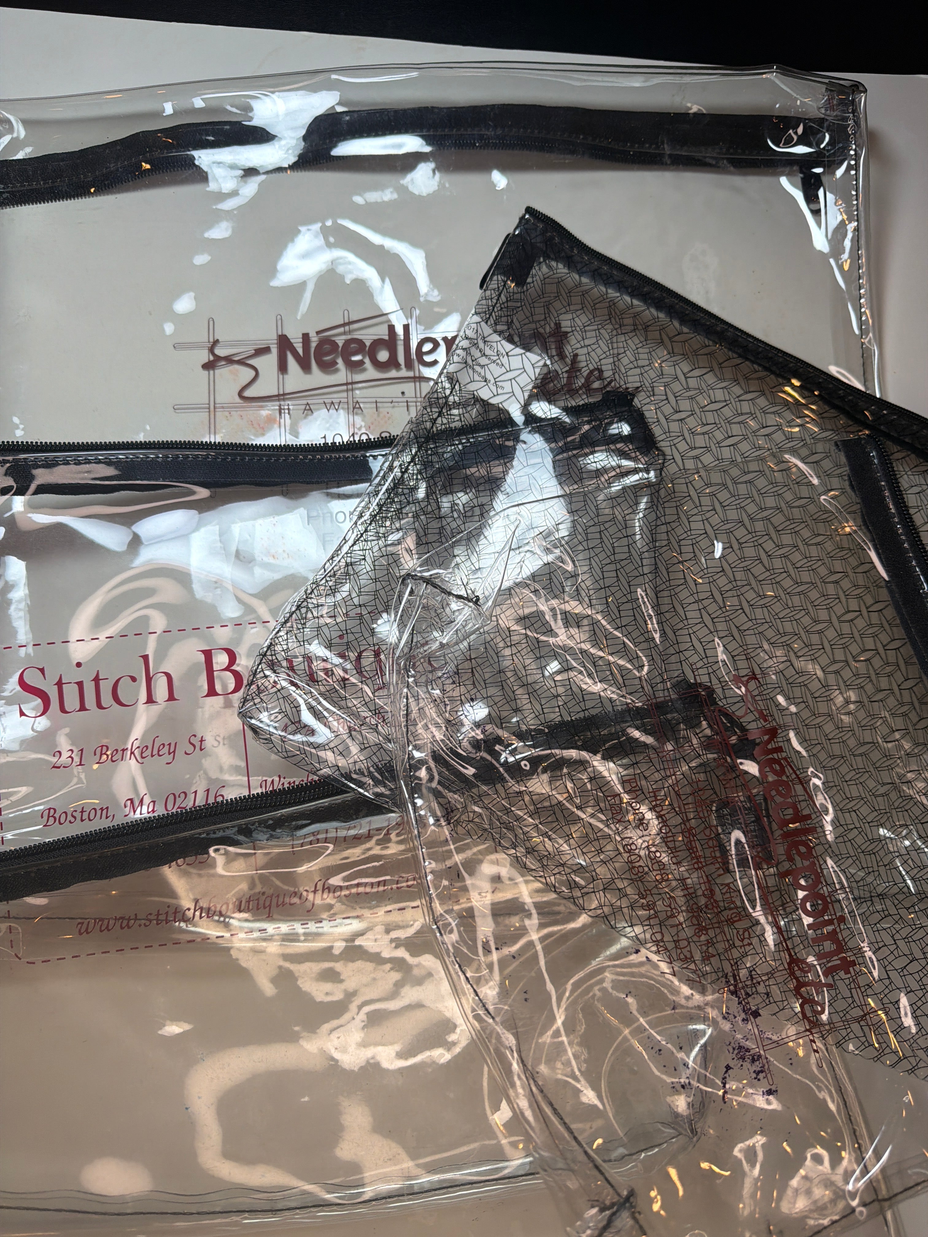 Project Bag: set of plastic store project bags