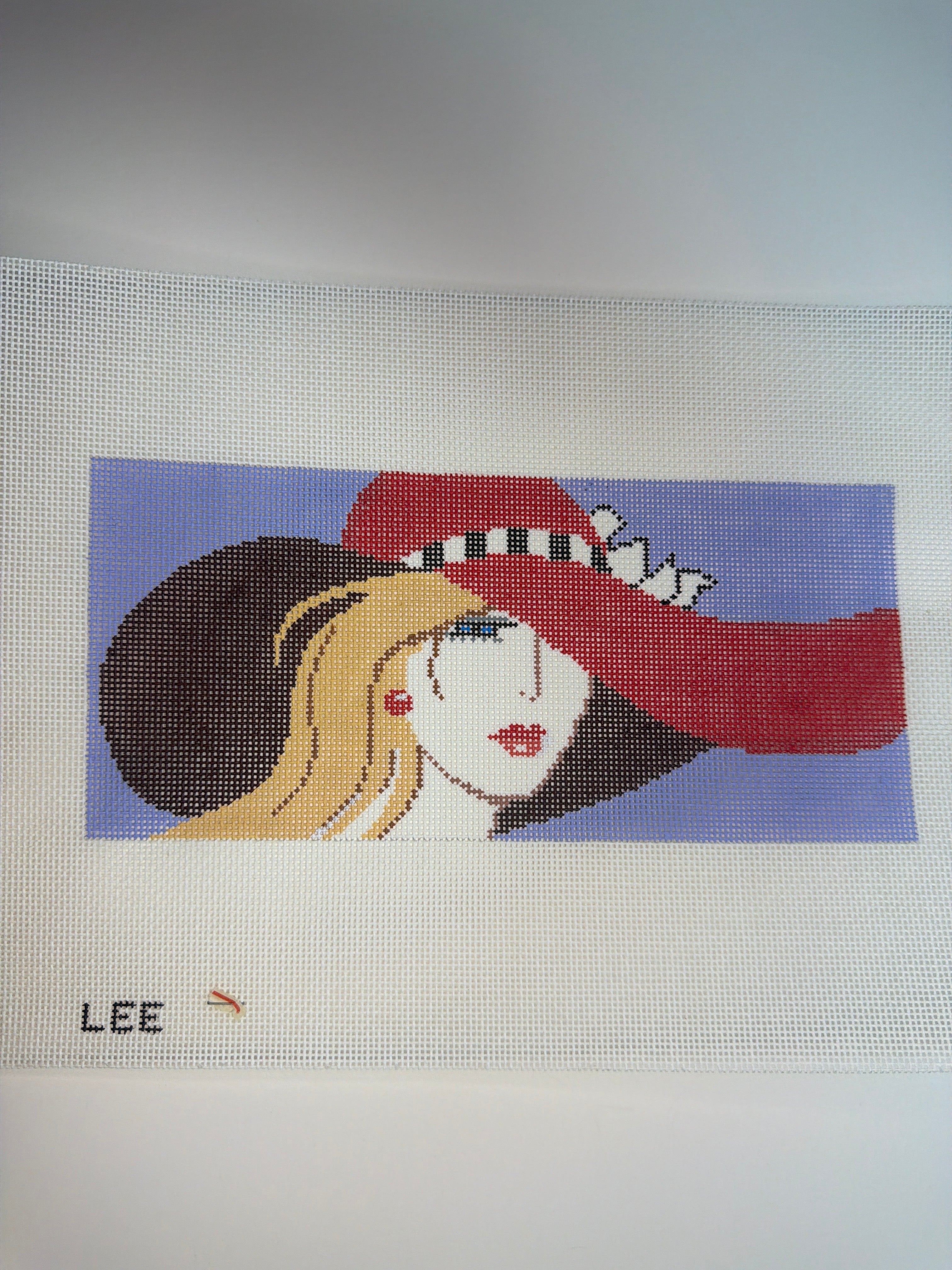 Lady in Red Hat
