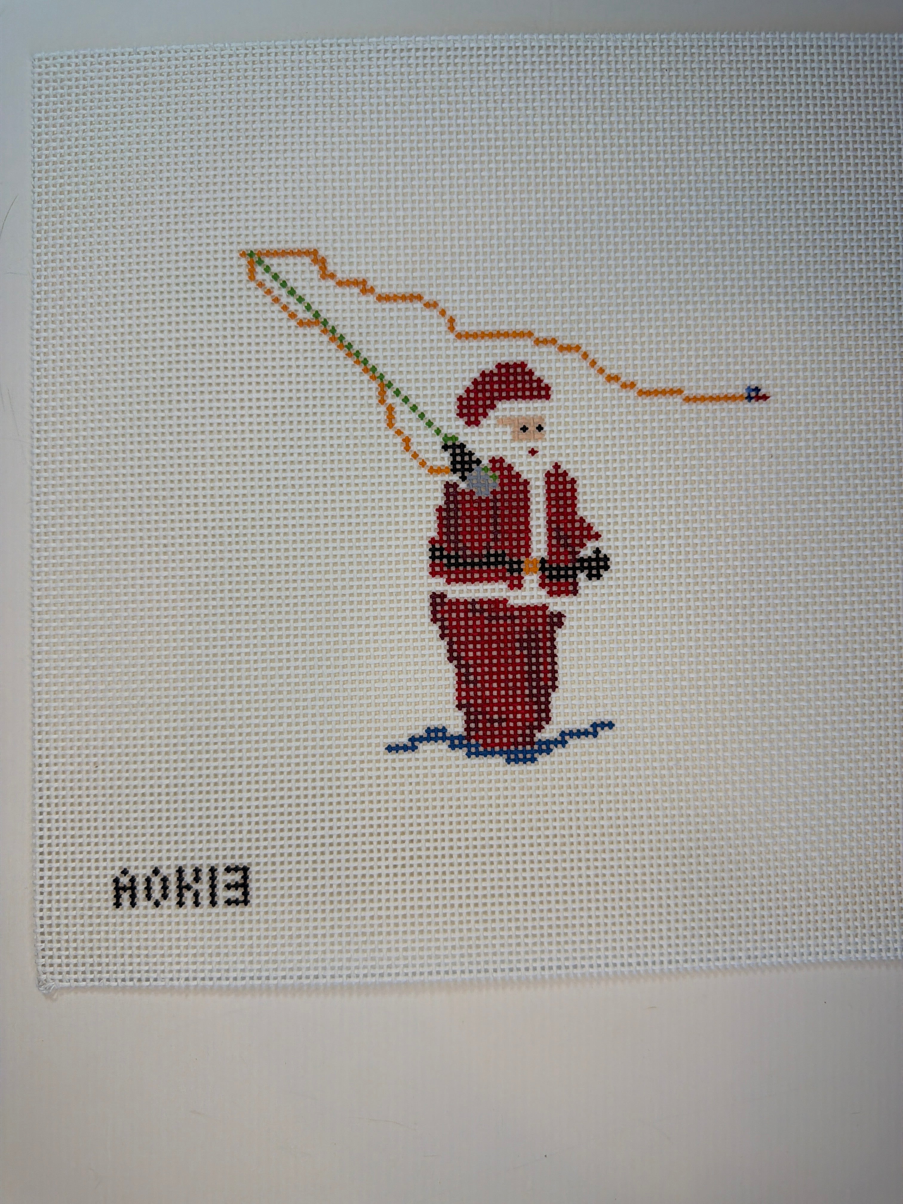 Fly Fishing Santa