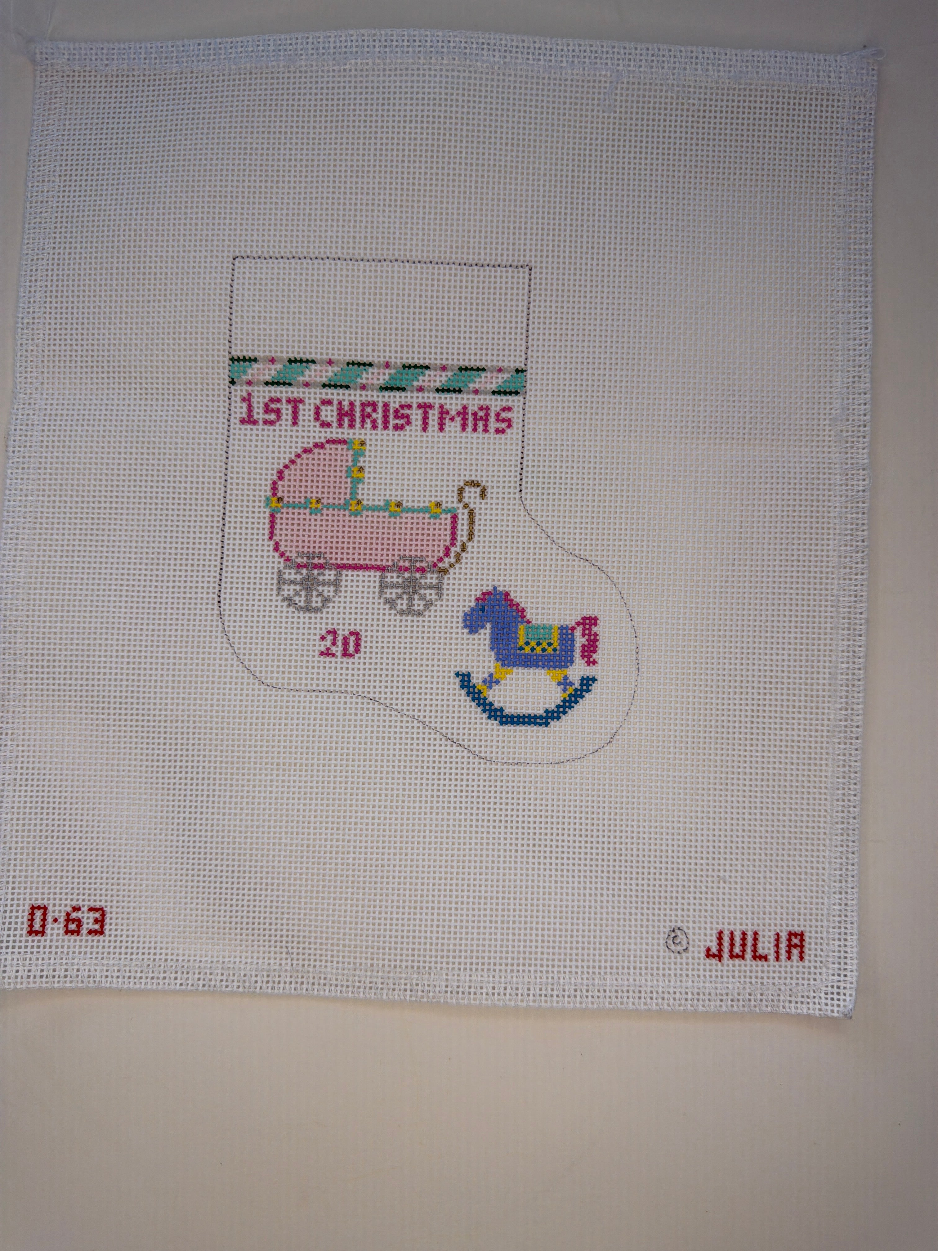 1st Christmas Mini-stocking