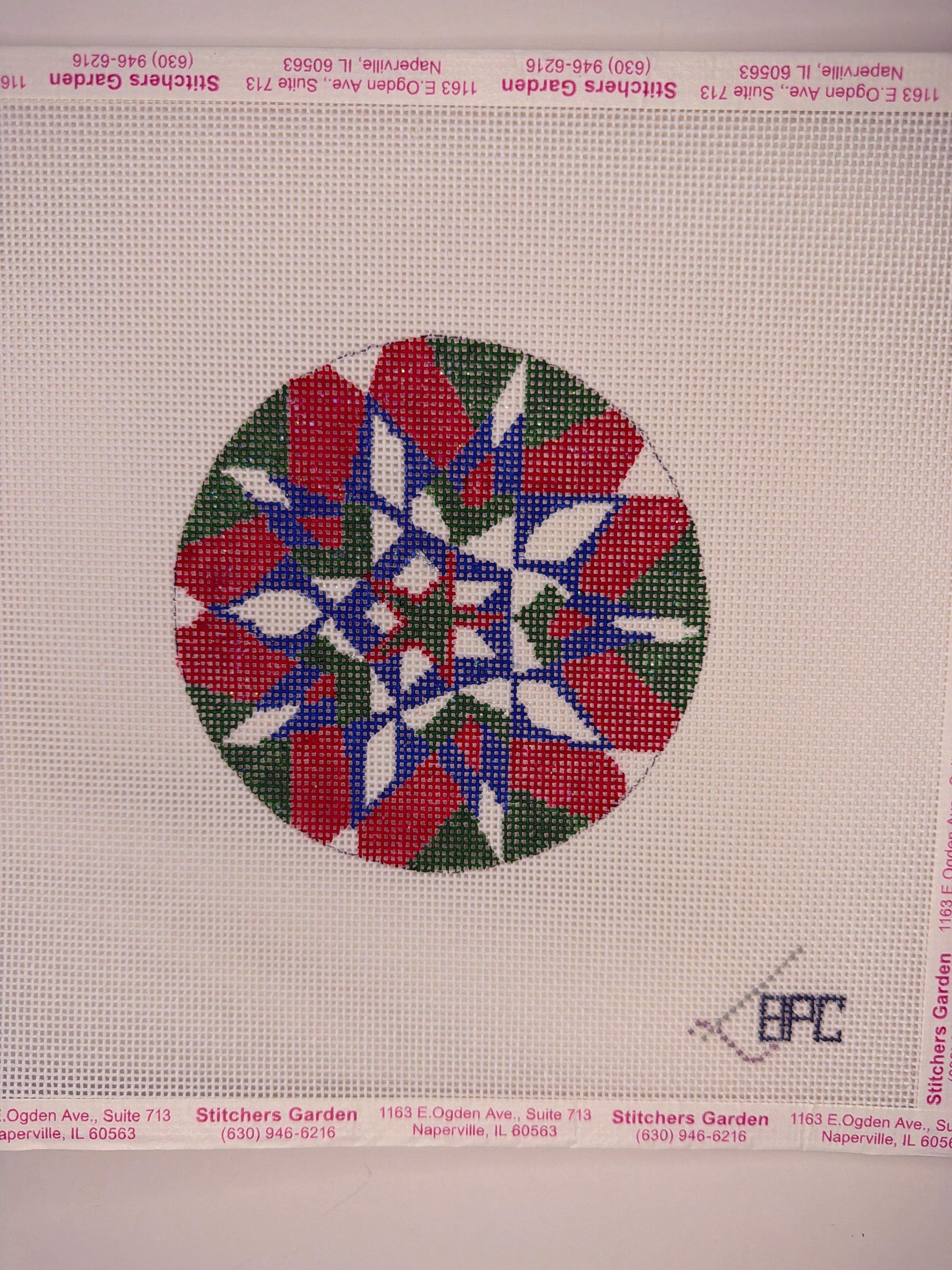Multi-Colored Snowflake