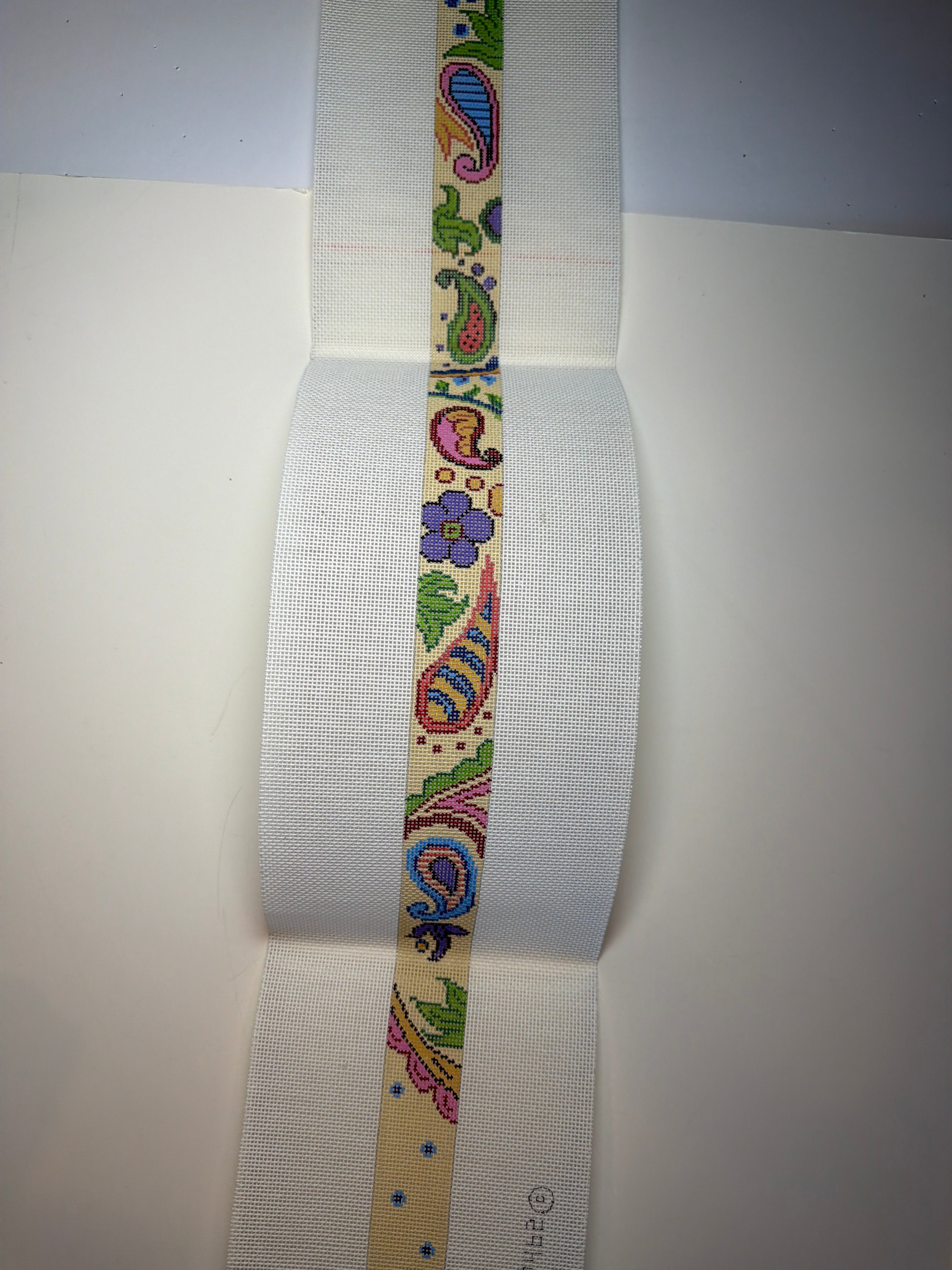 Khaki Paisley Belt