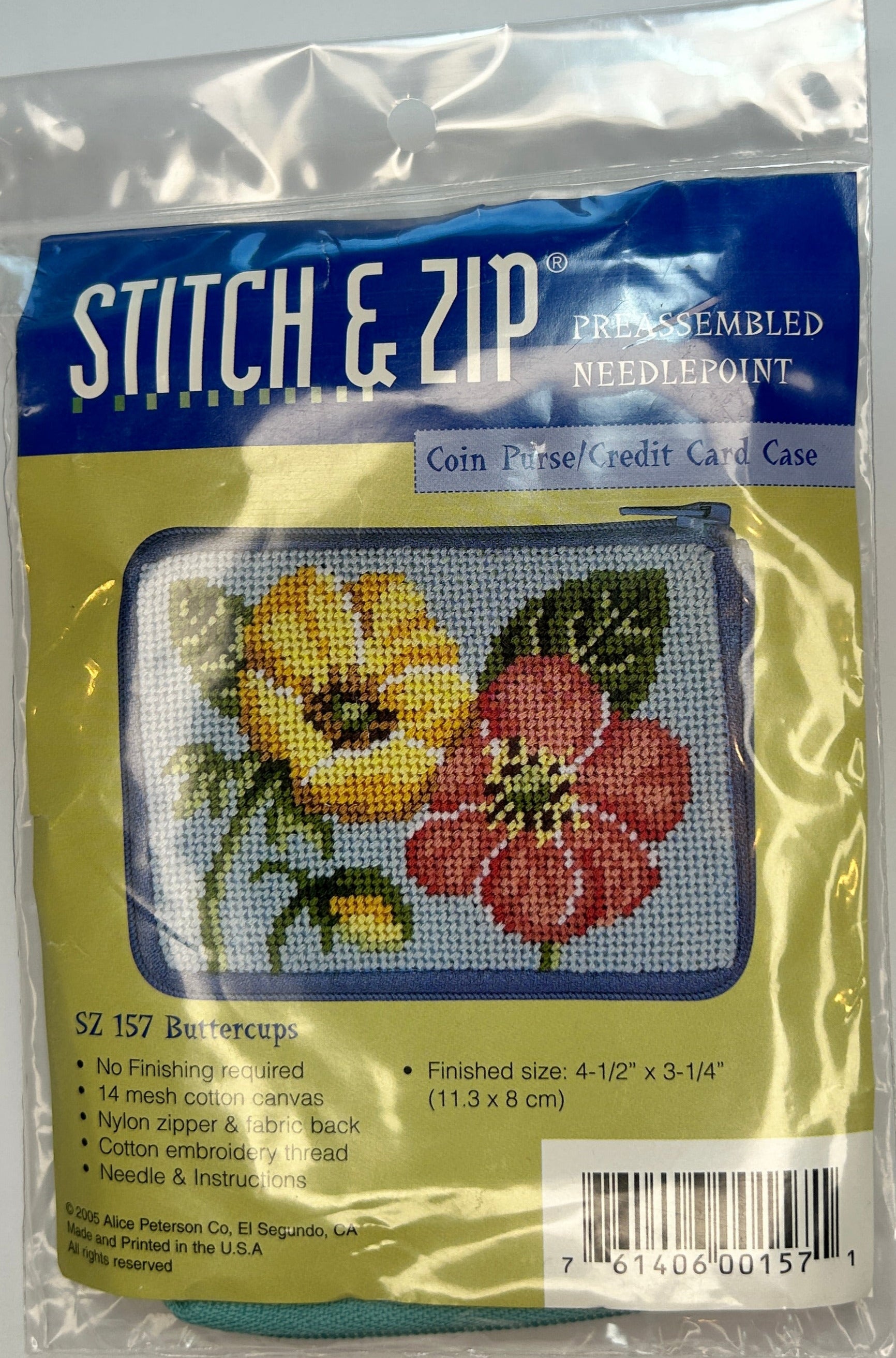Floral Buttercups Coin Purse