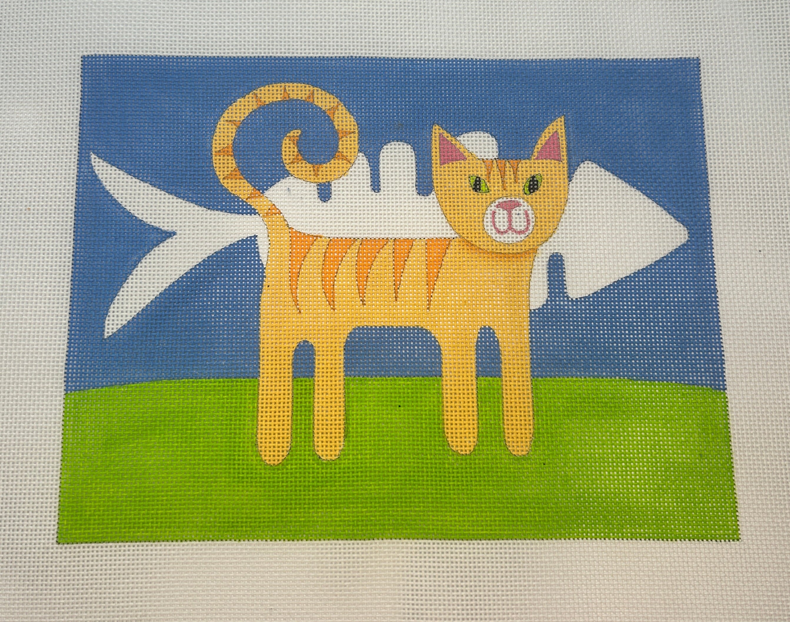 Gingercat Outside