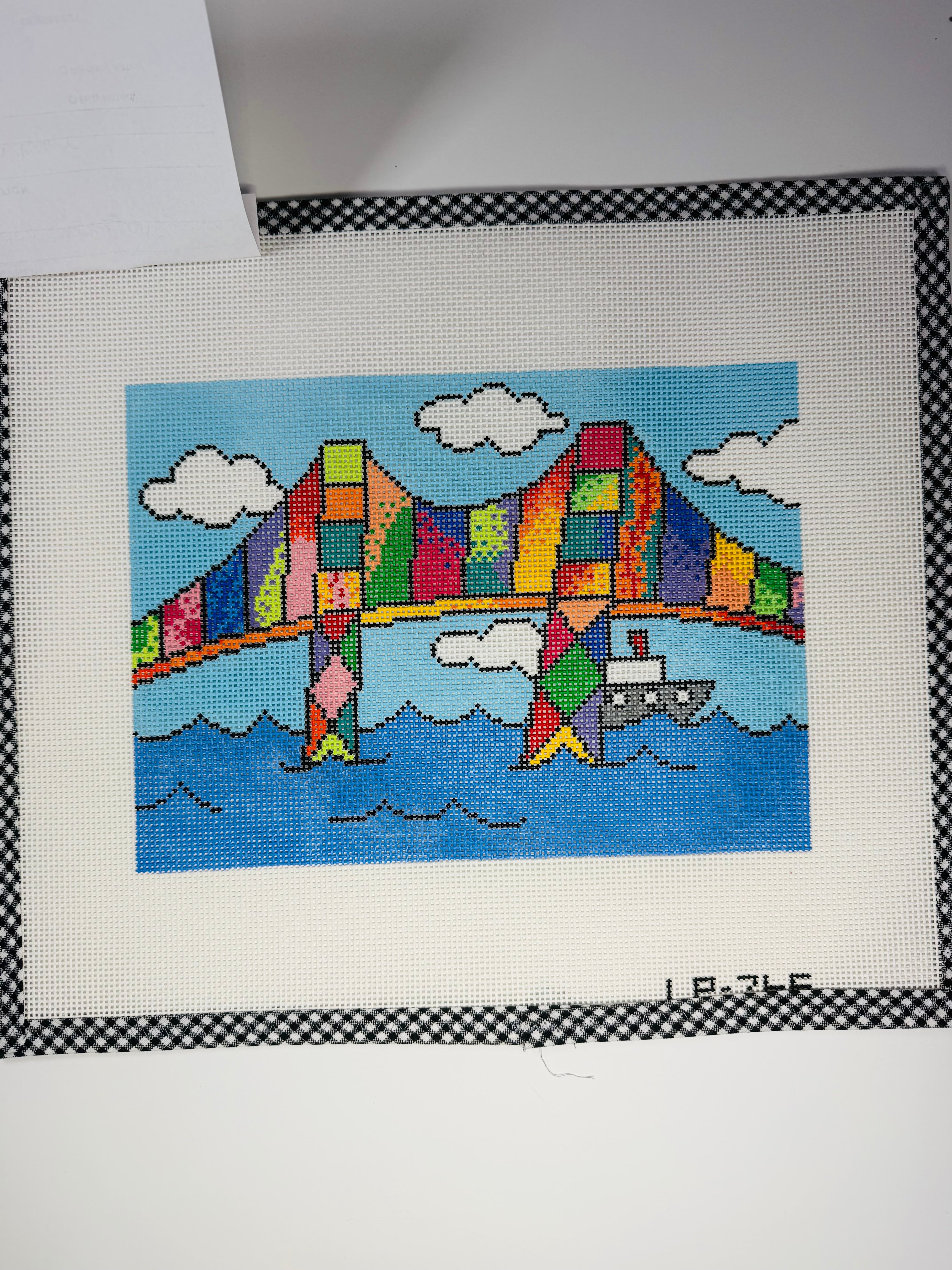 Geometric Colourful San Francisco