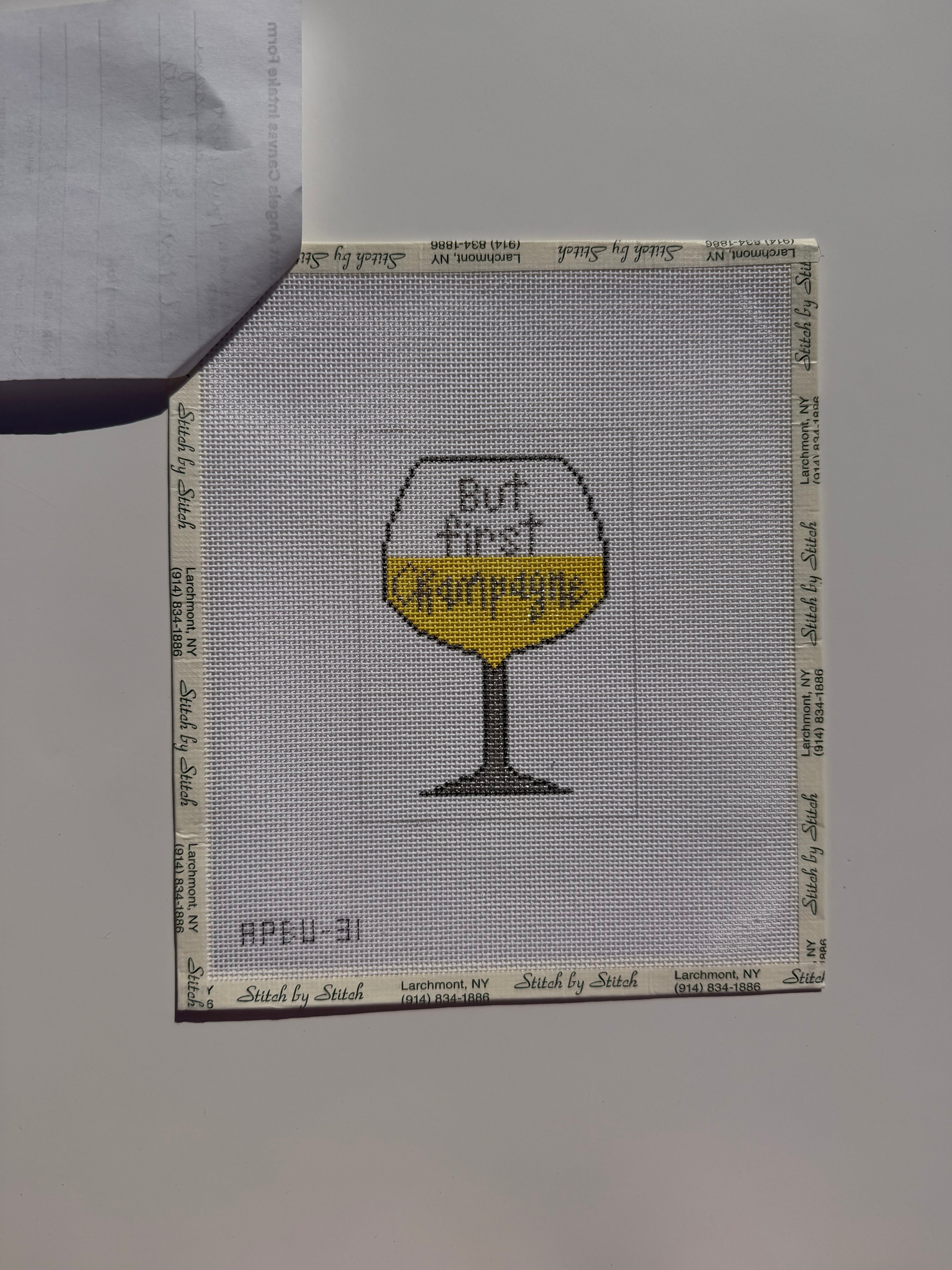 But First Champagne by A Poore Girls Paints