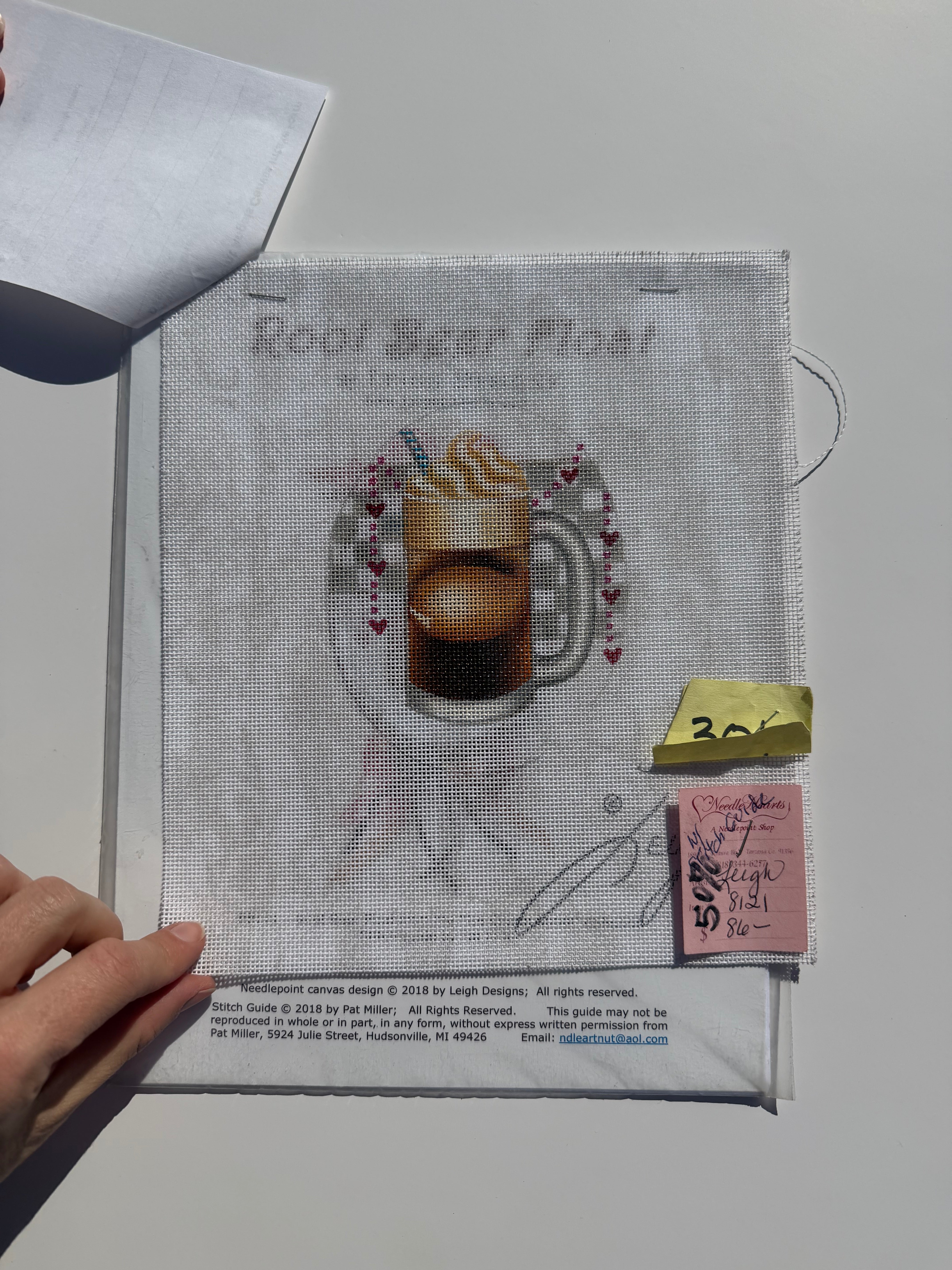Leigh Designs Root Beer Float with Stitch Guide