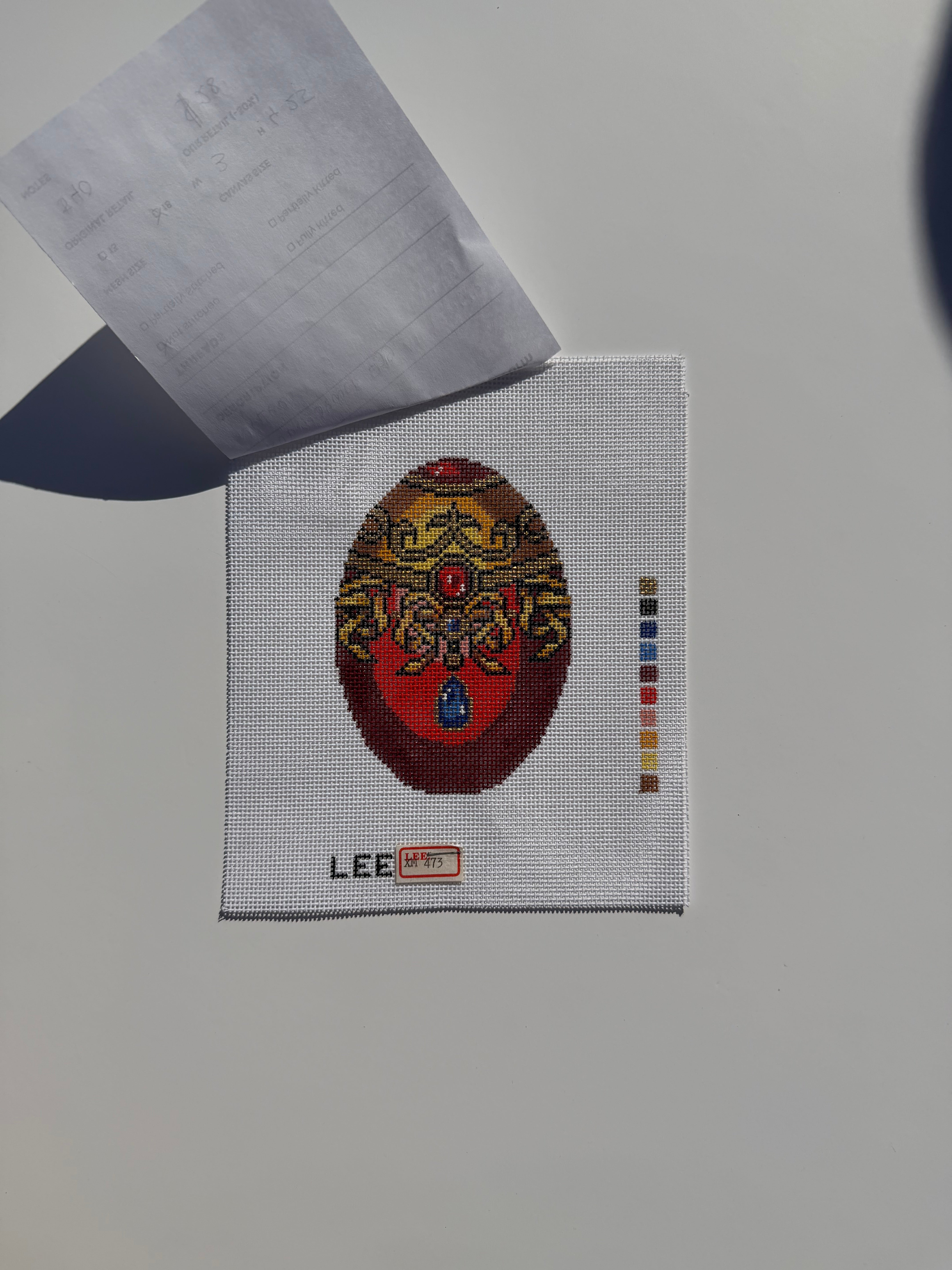 Ruby Jewel Egg by Lee