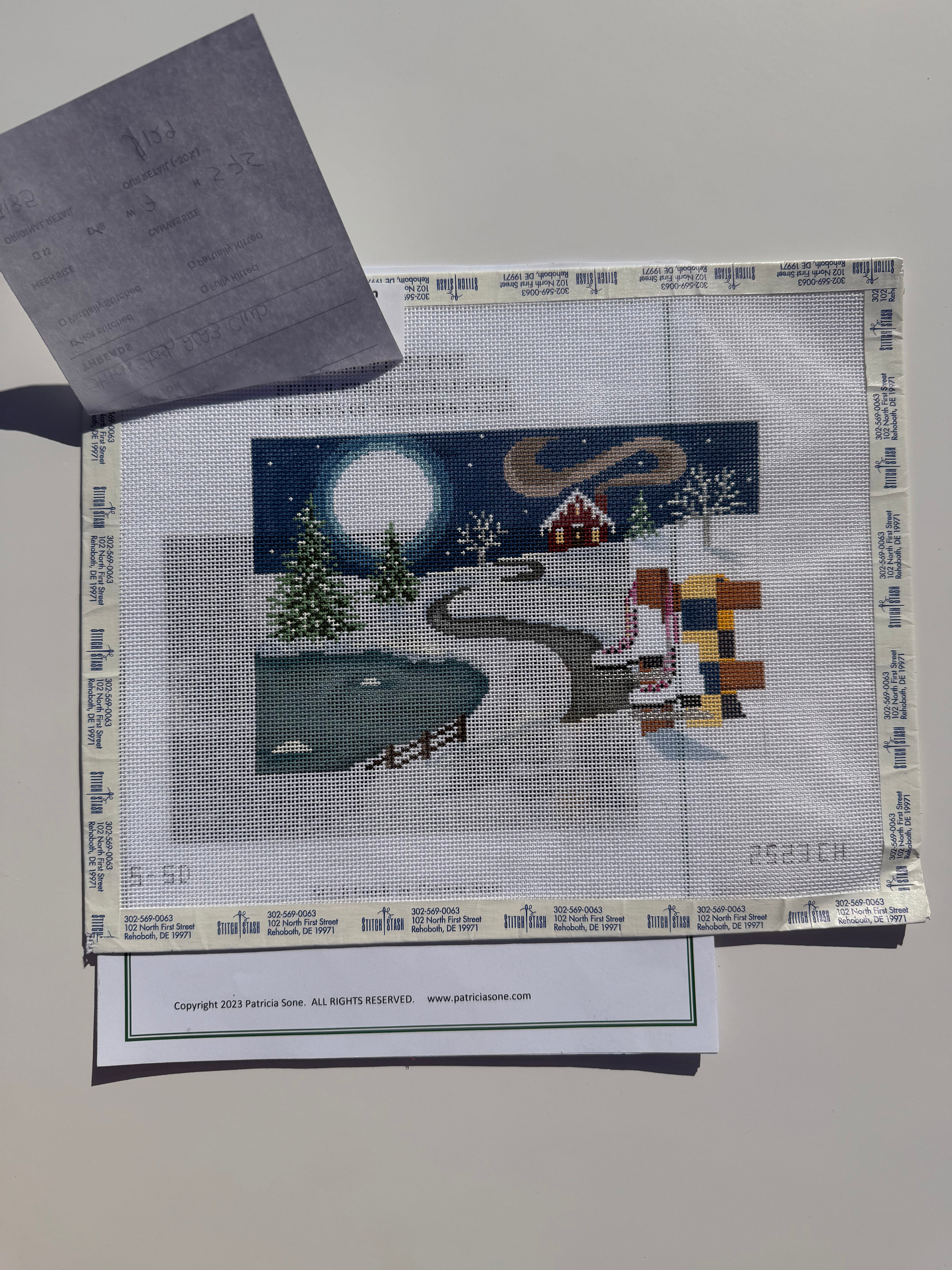 Patricia Soane Winter Scene with Stitch Guide
