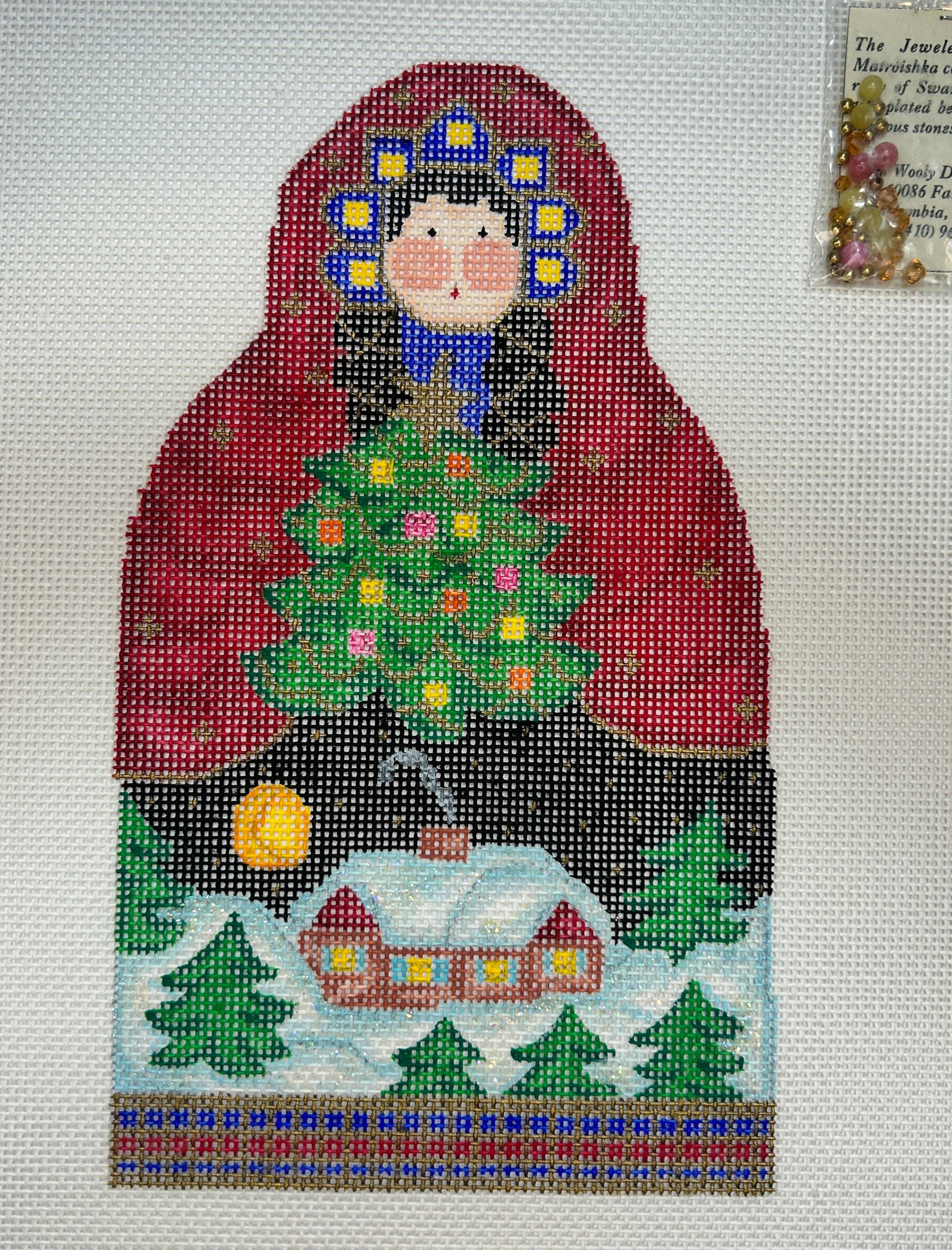 Jeweled Christmas Matroishka