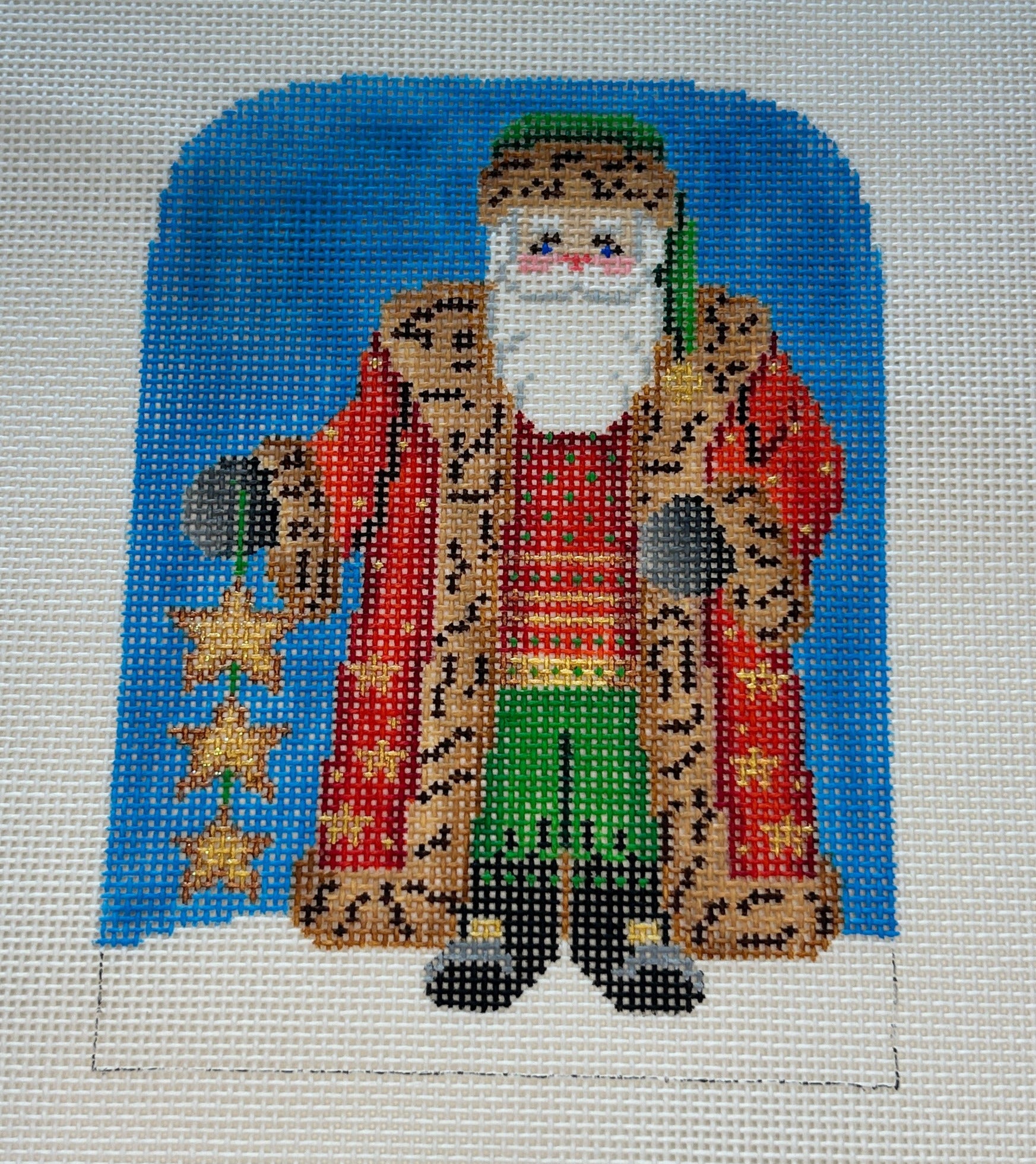 Santa in Robe
