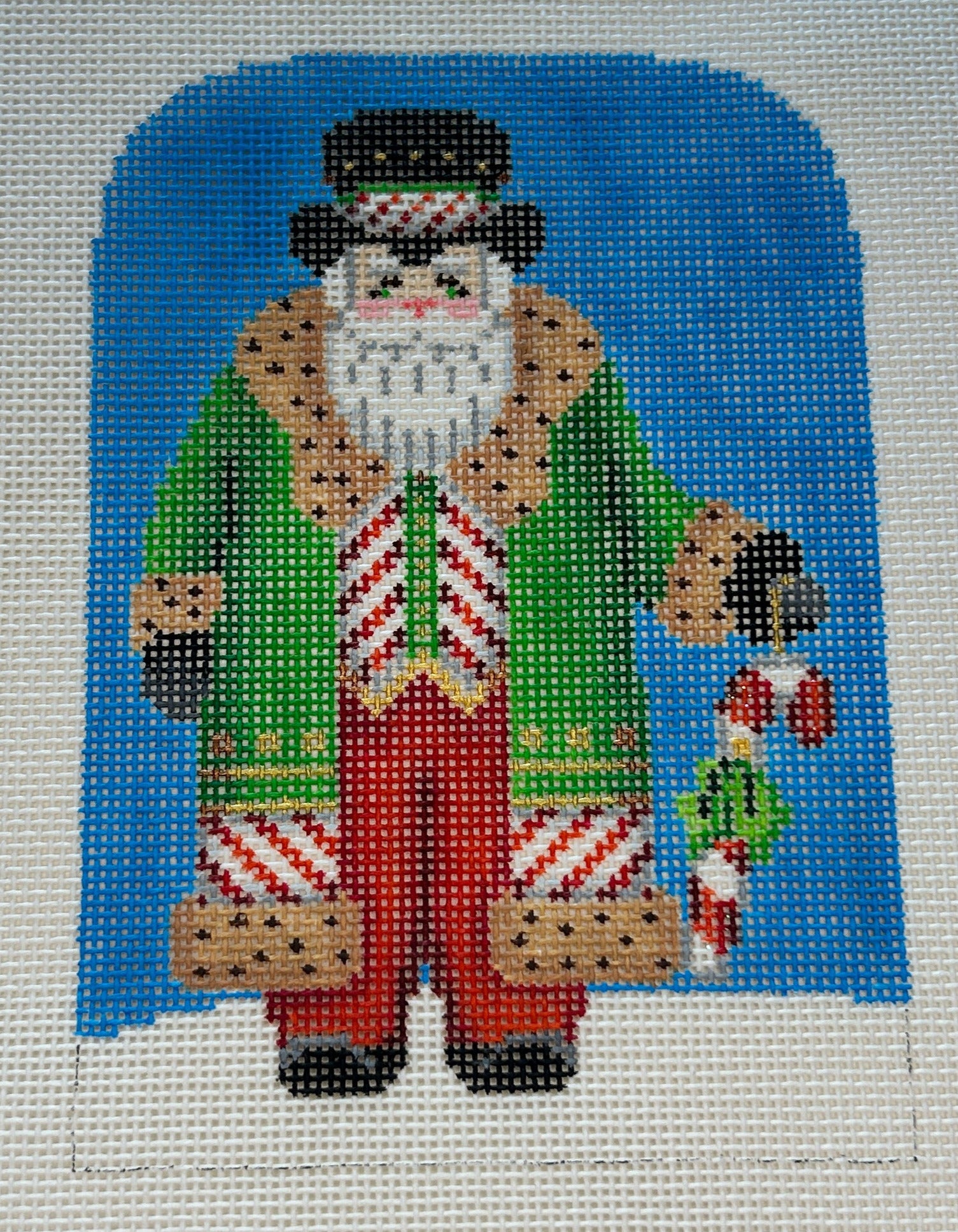 Santa in Top Hat