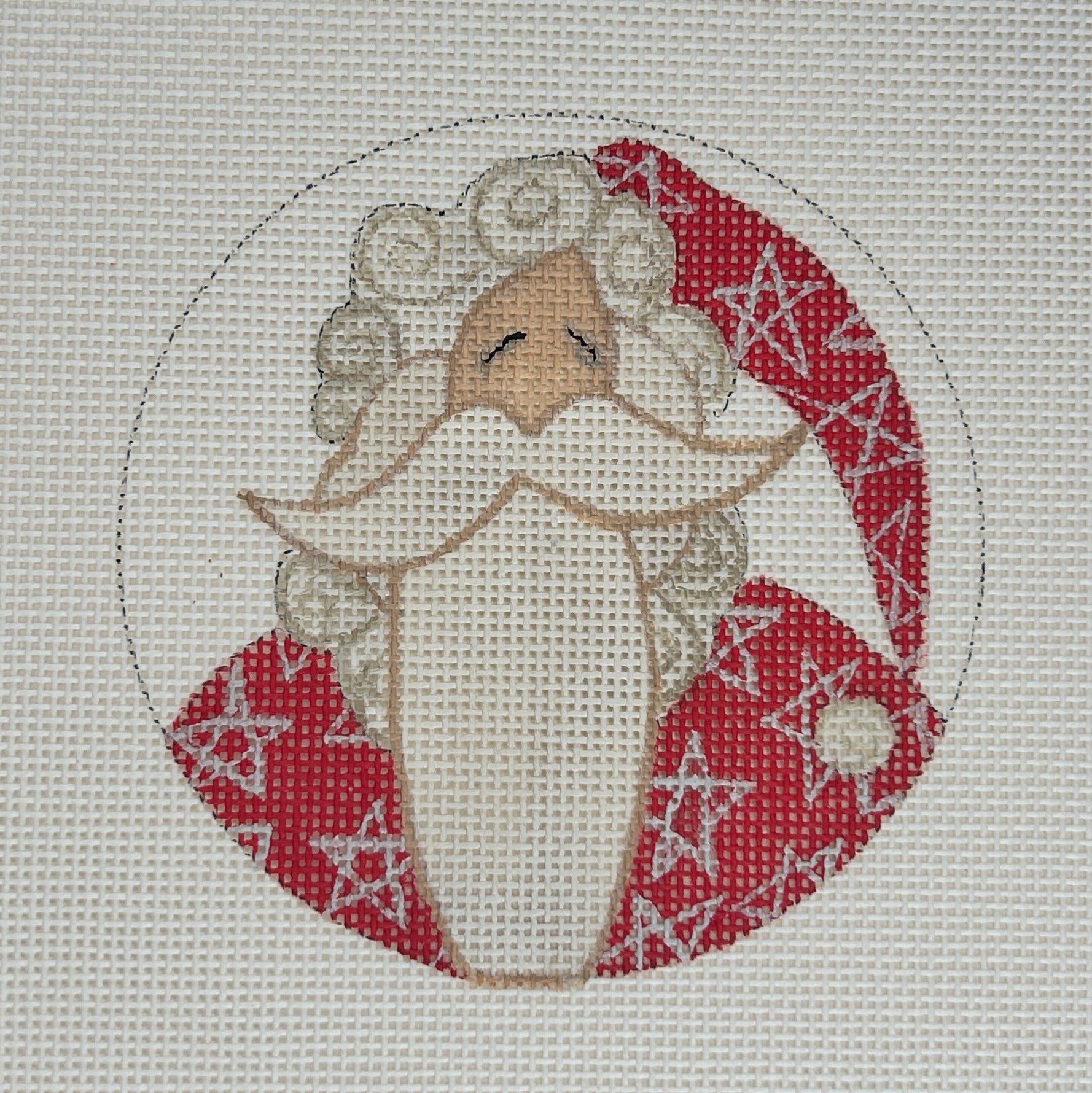 Santa with Red Star PJs