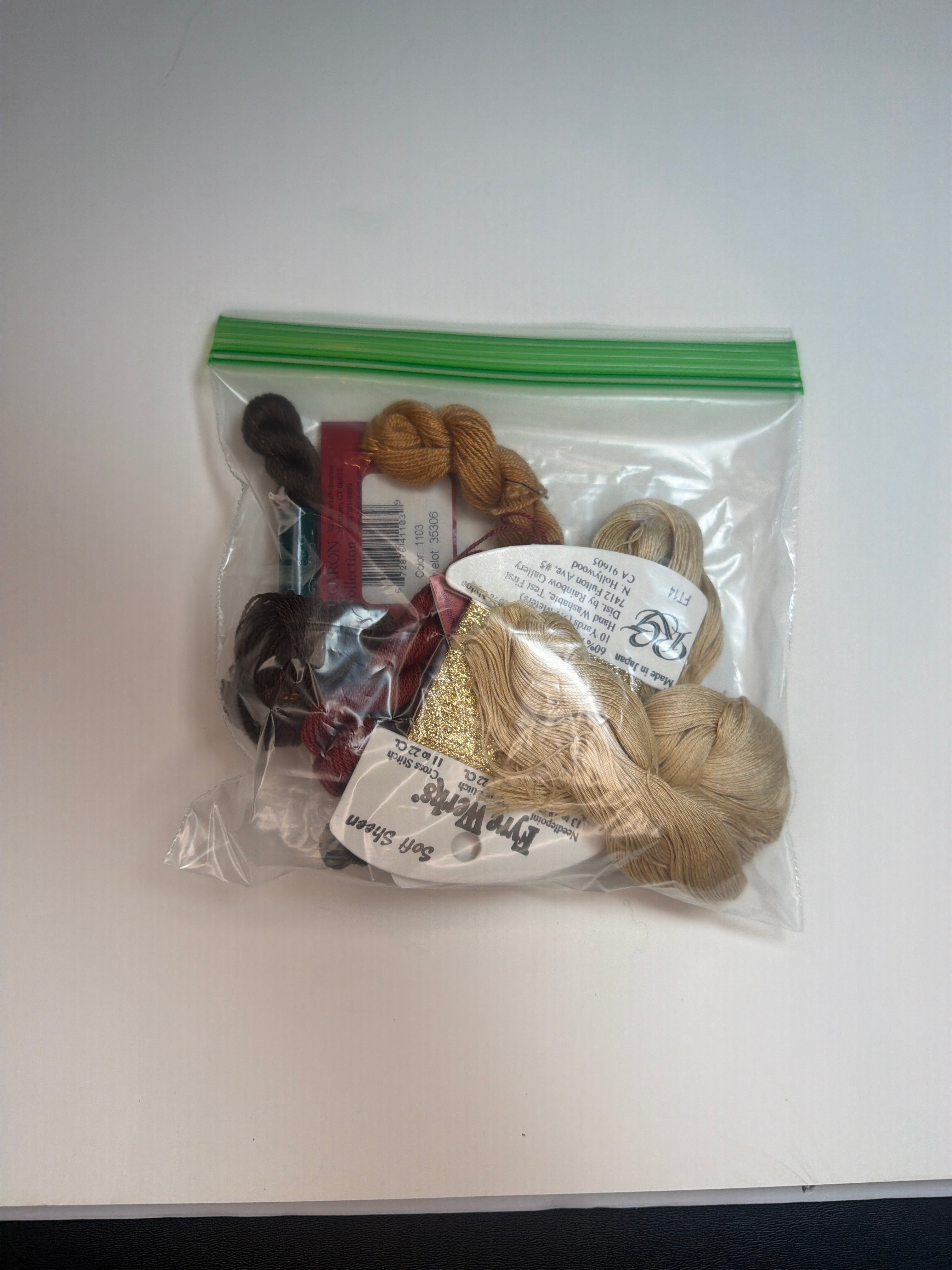 Bag of Threads: Grab Bag Champange tones
