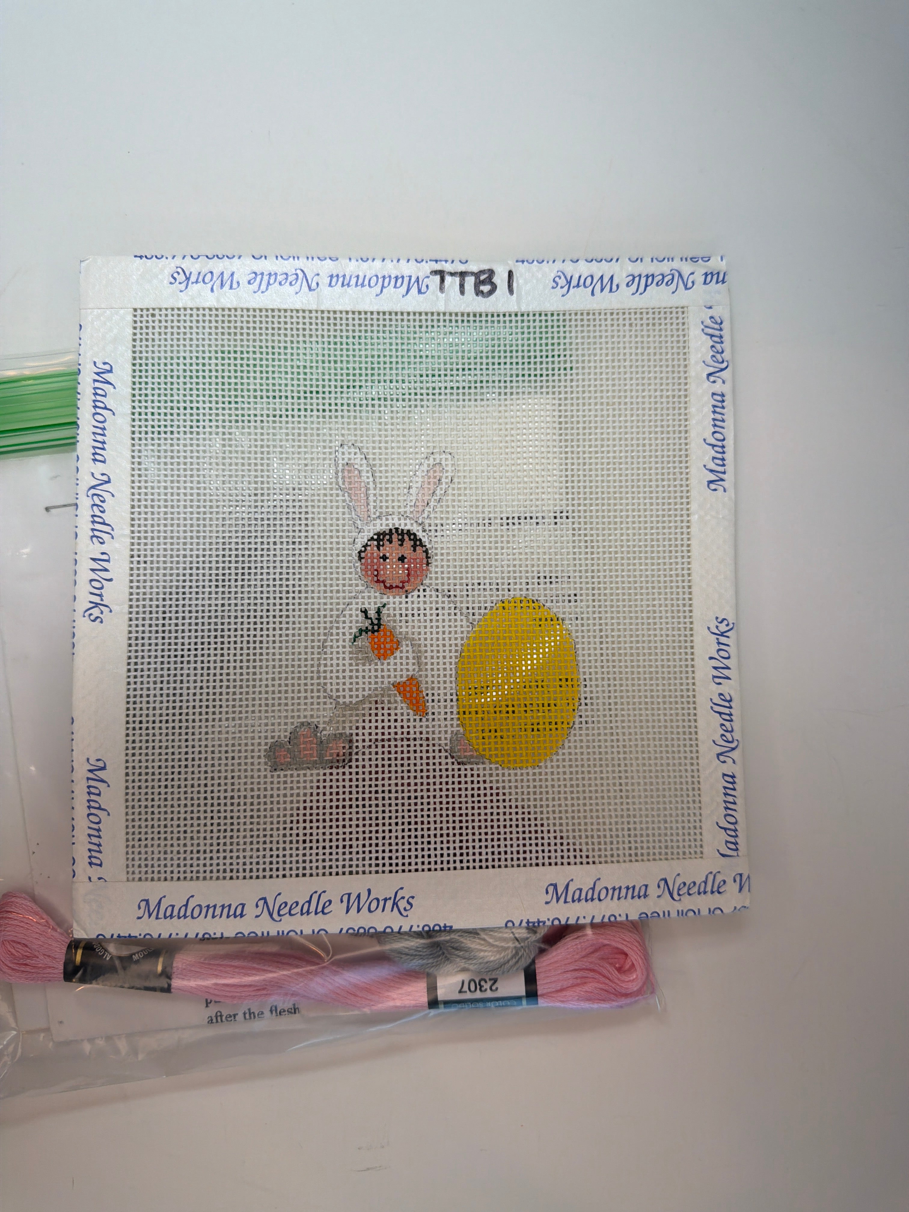 Bunny with Yellow Egg
