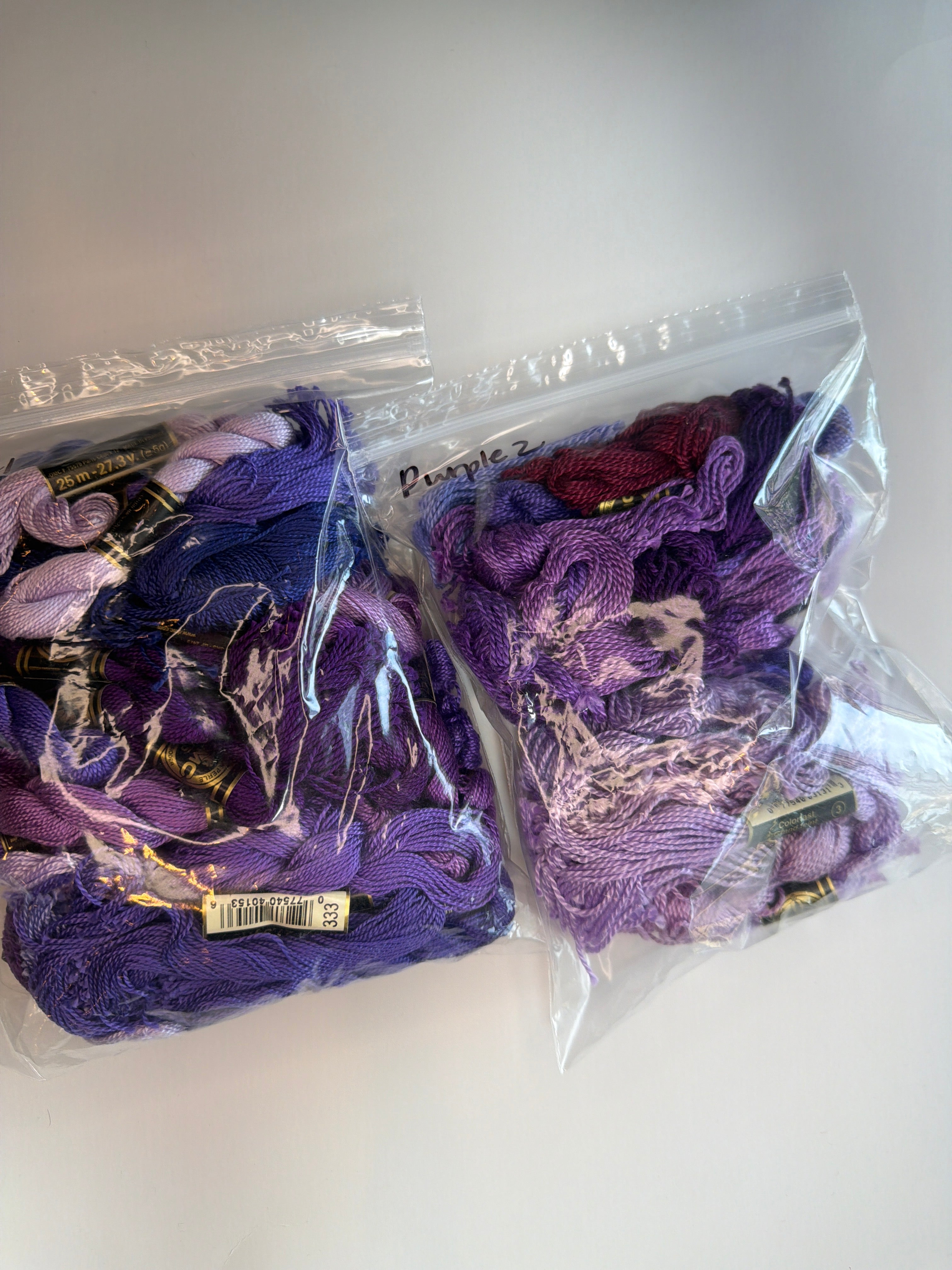 Grab Bag DMC Perle: Purple