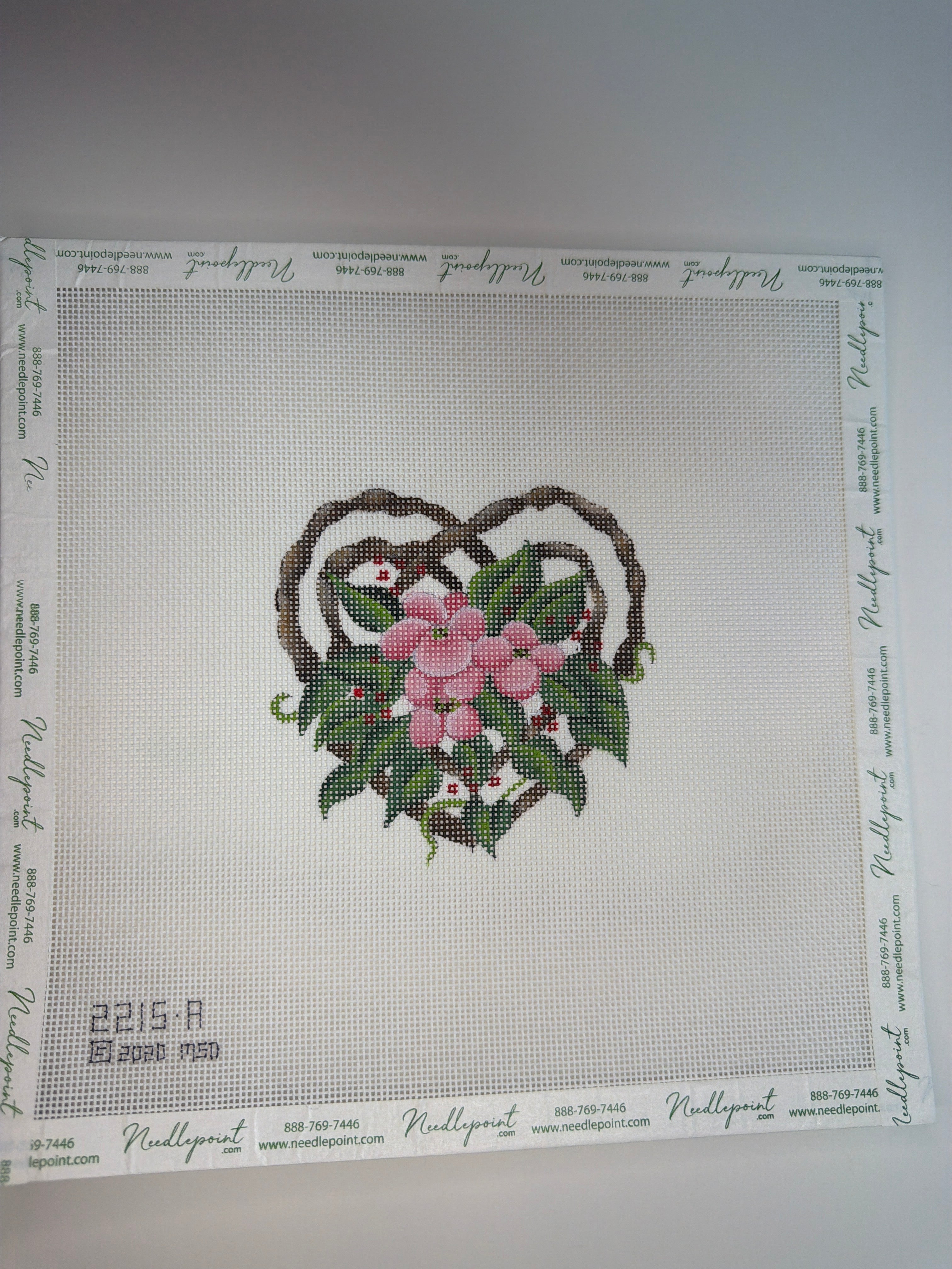 Floral on Heart Trellis