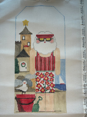 Beach Santa with Crab