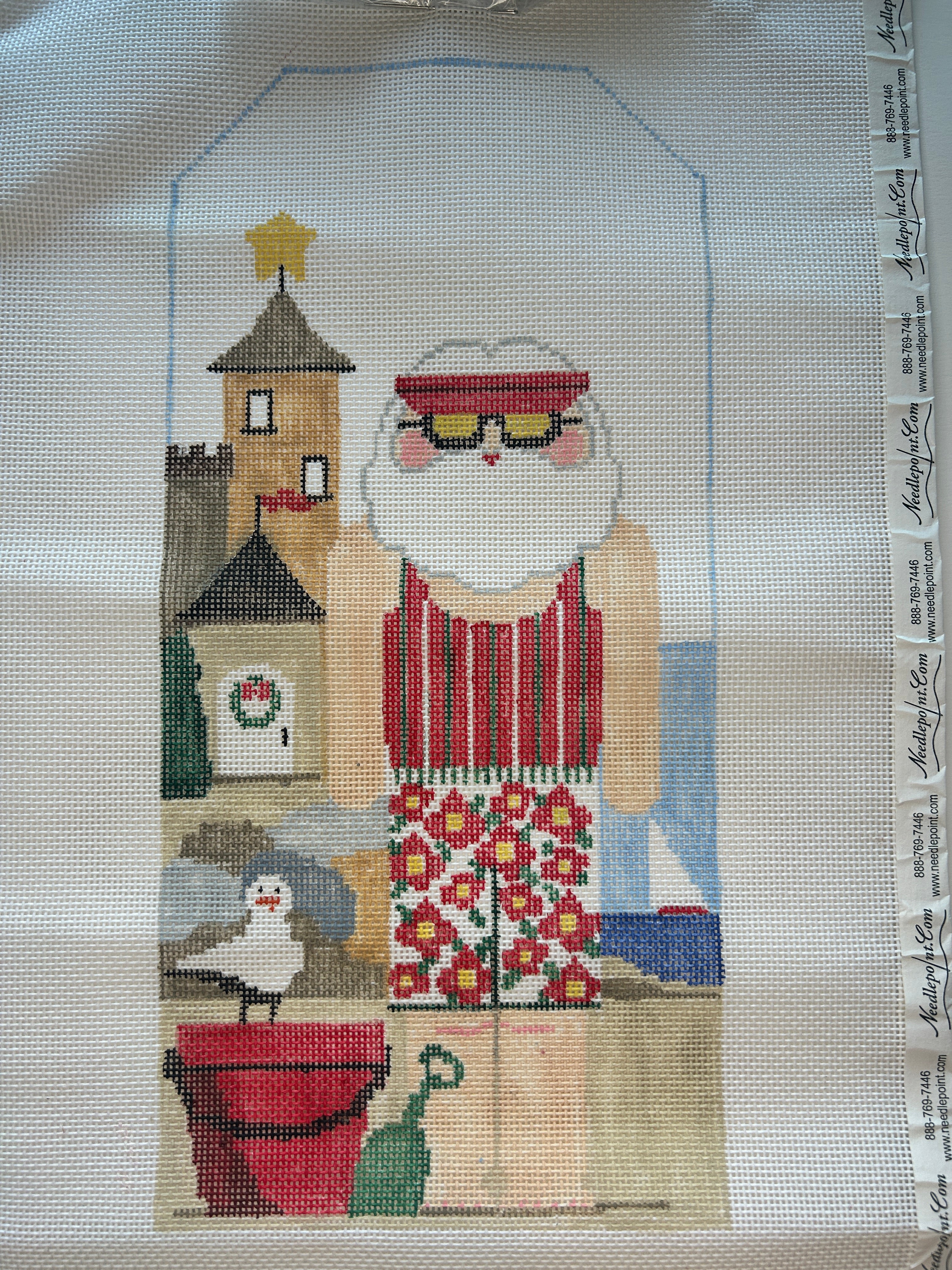 Beach Santa with Crab