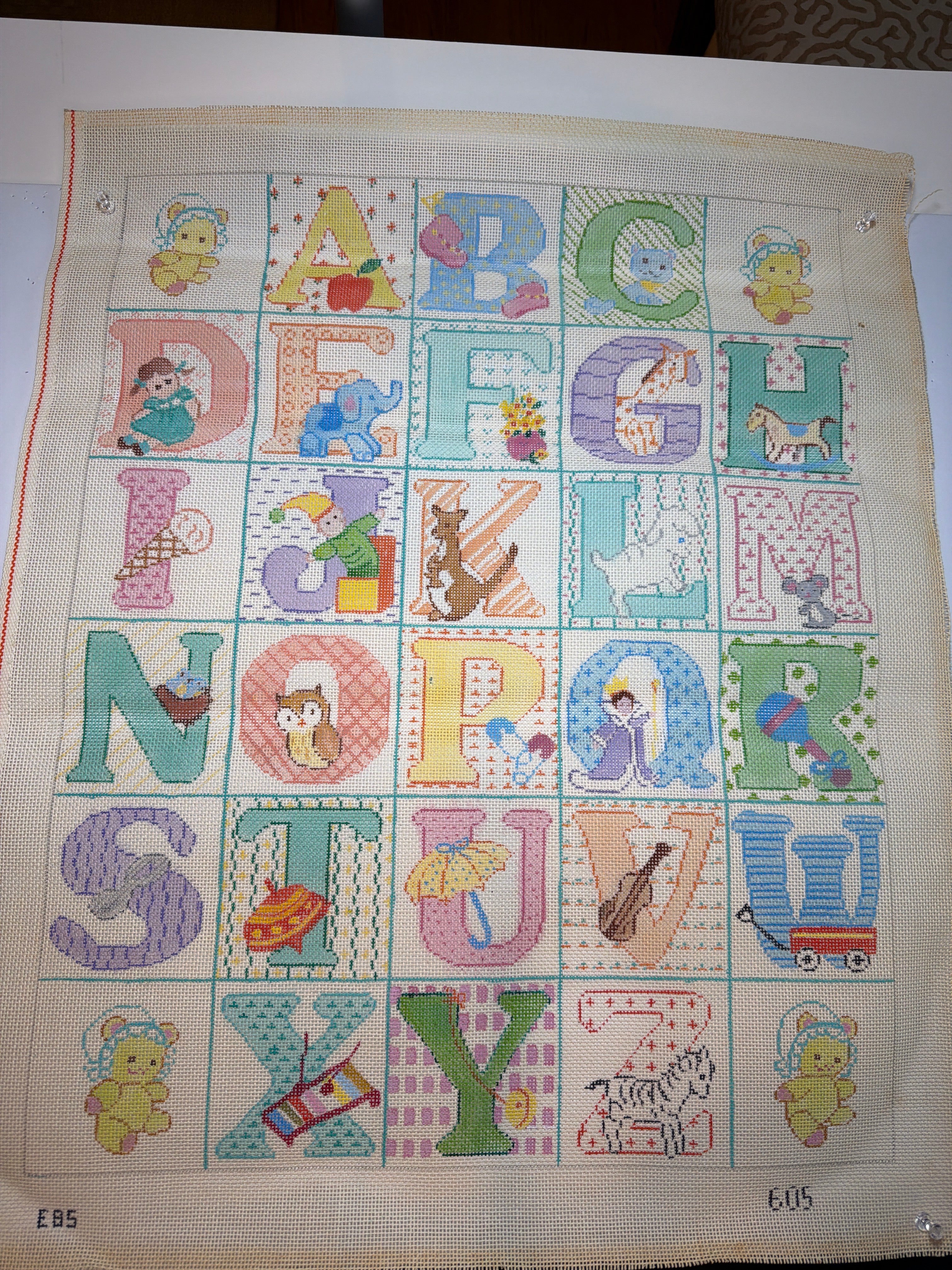 Alphabet sampler