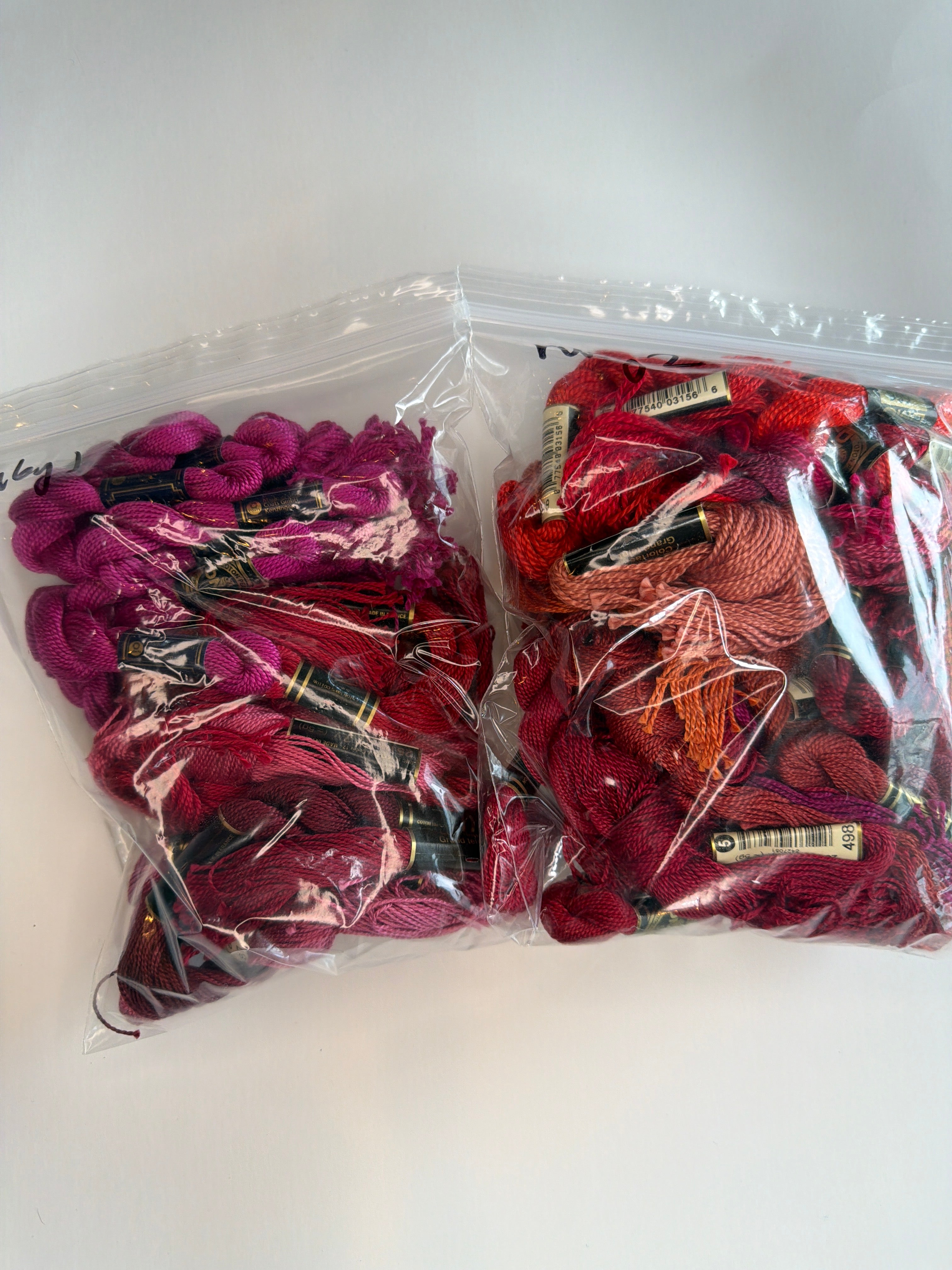 Grab Bag DMC Perle: Ruby
