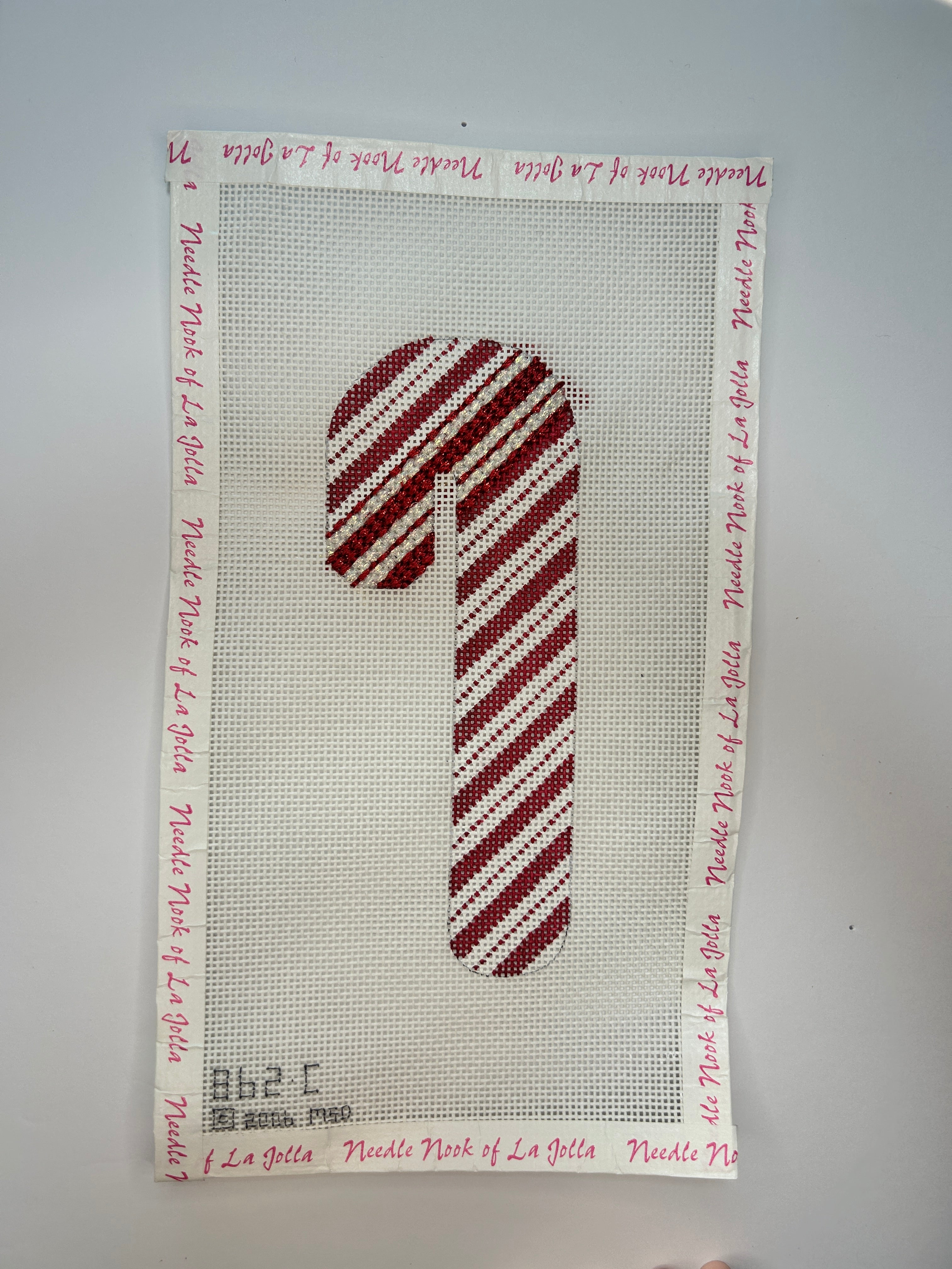 Diagonal Striped candy cane