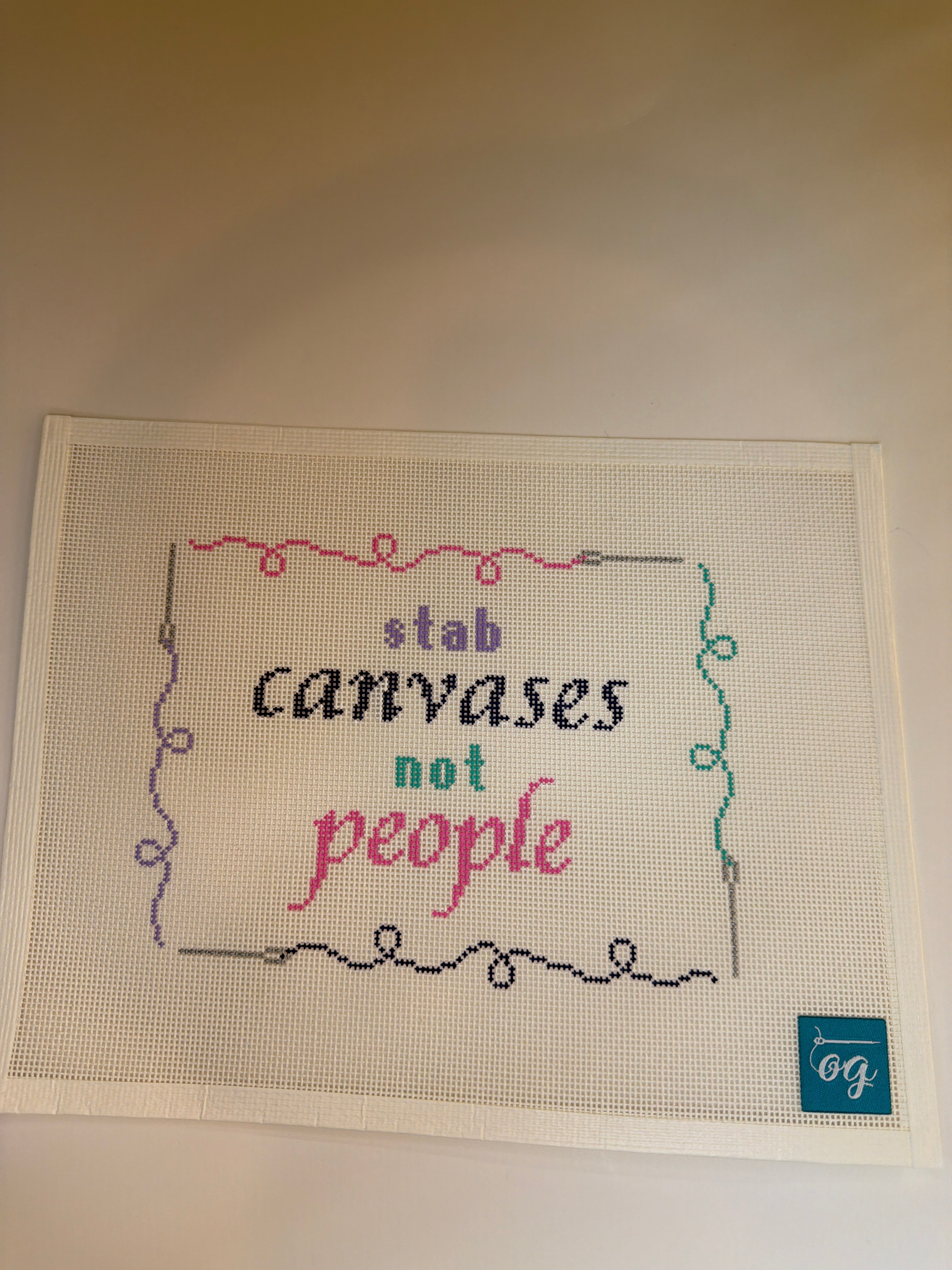 Stab Canvases...