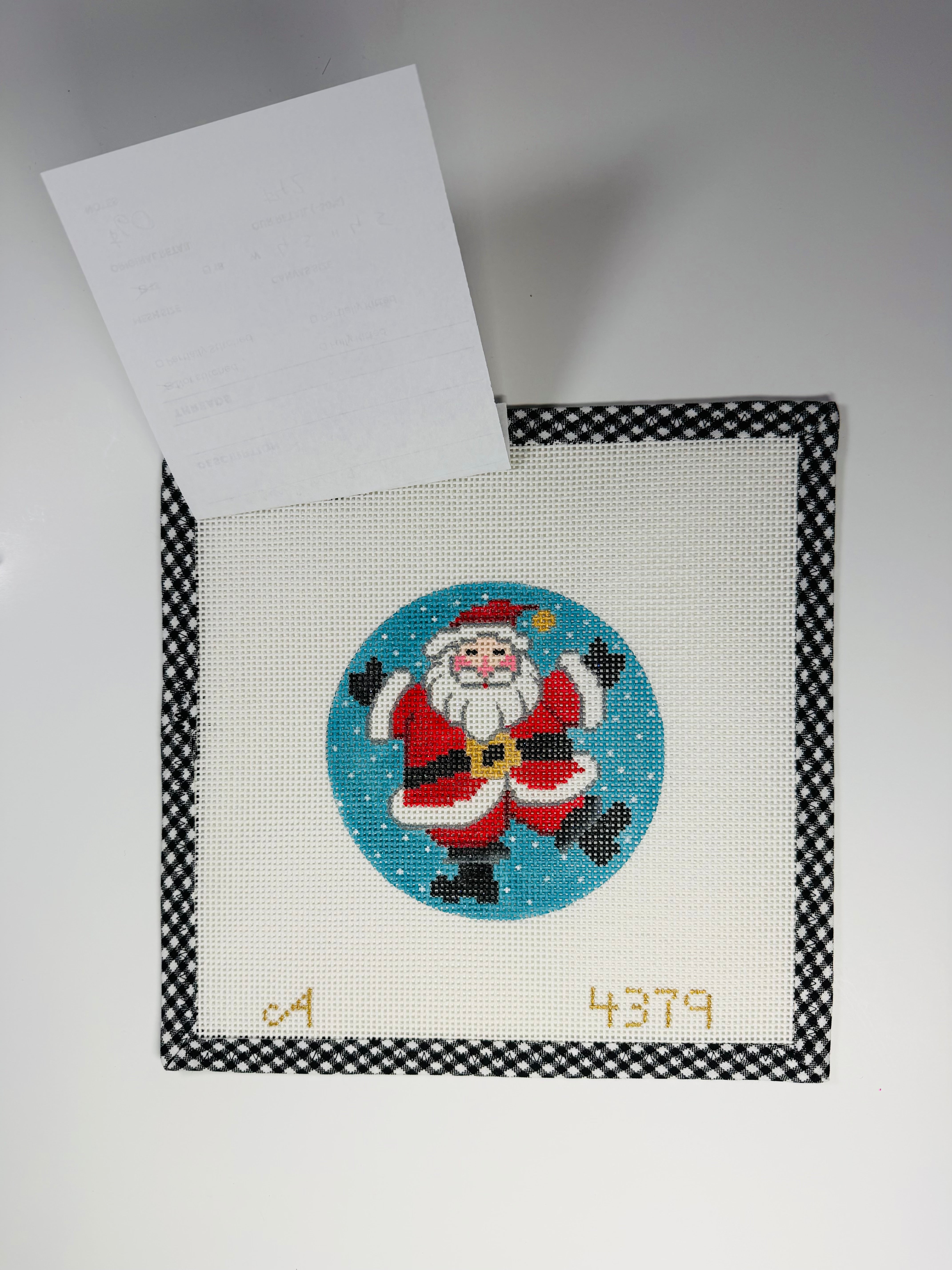 Dancing Santa Ornament