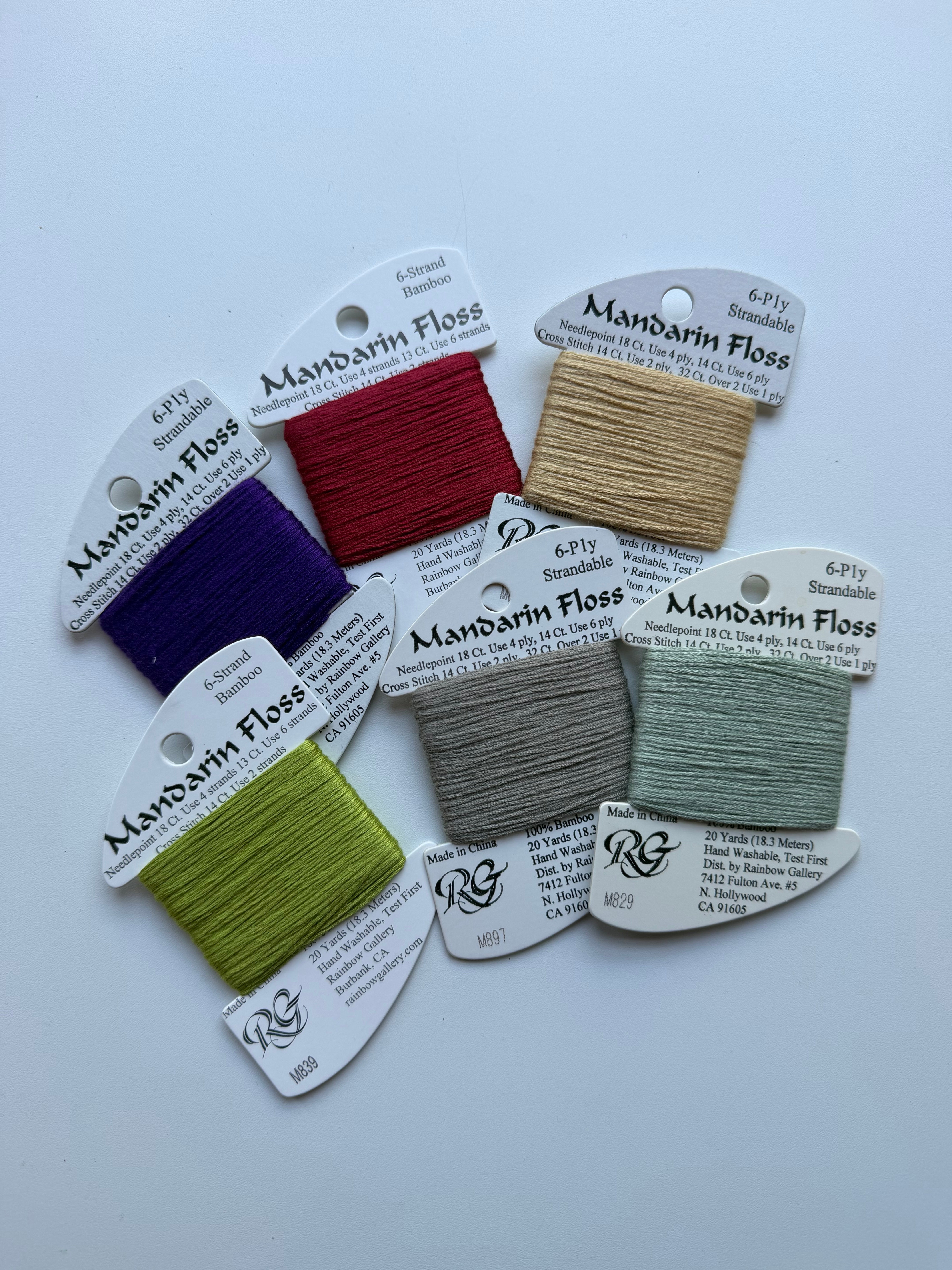 Mandarin Floss Rainbow Gallery