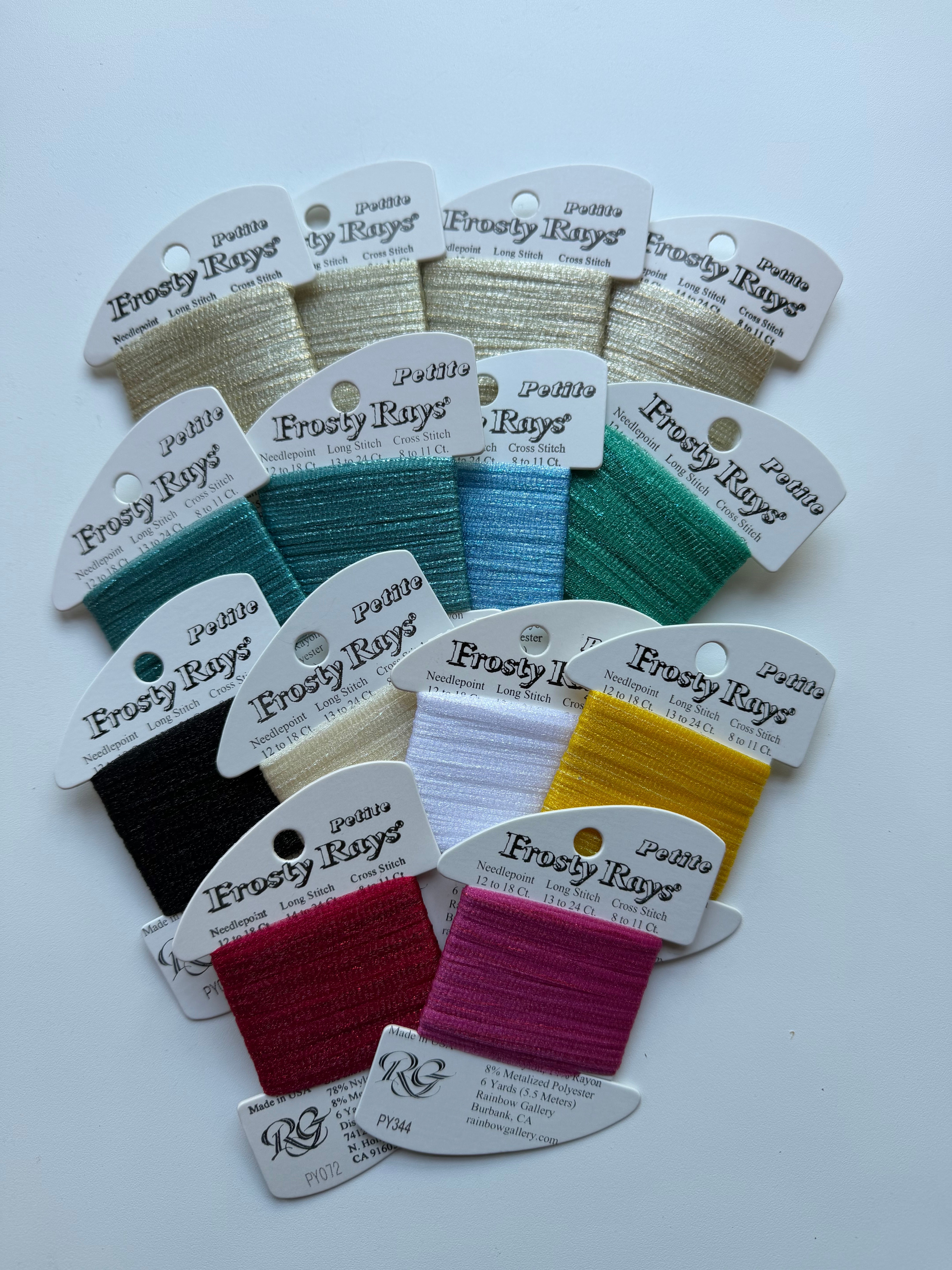 Petite Frosty Rays Mixed Thread Bag (Copy)