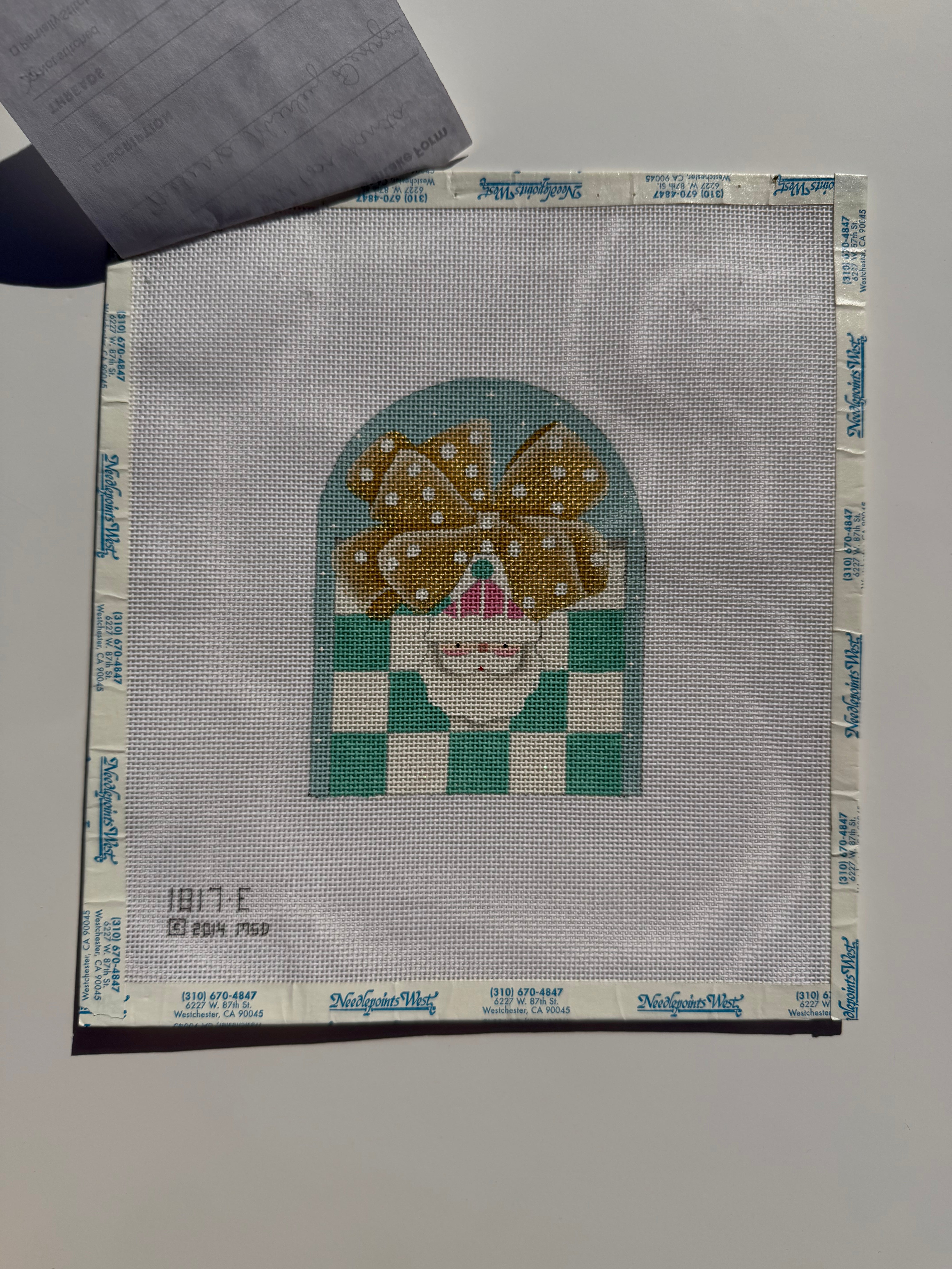 Melissa Shirley Designs Gift Box Santa