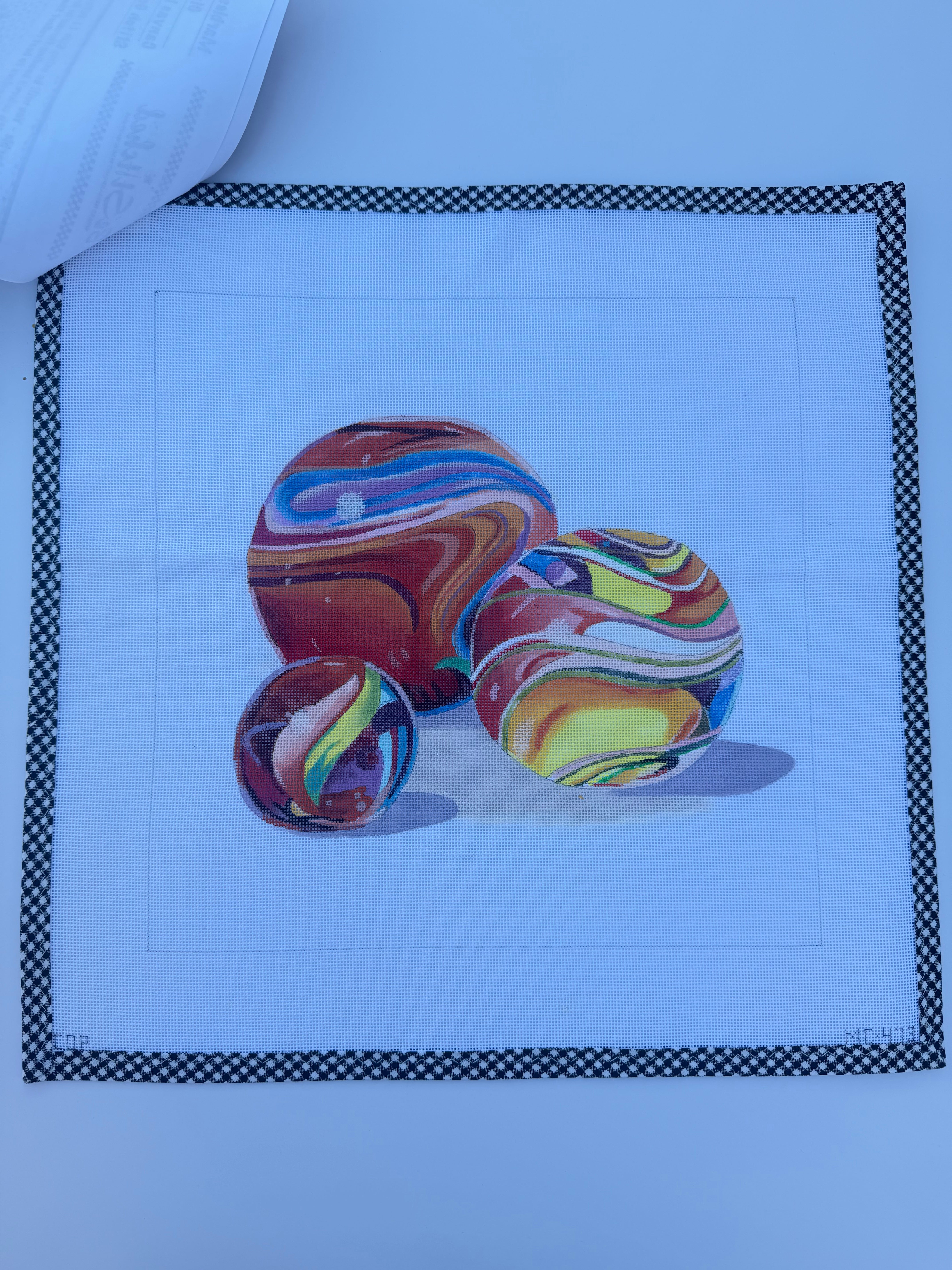 Colours of Praise Marbles in Motion with Stitch Guide