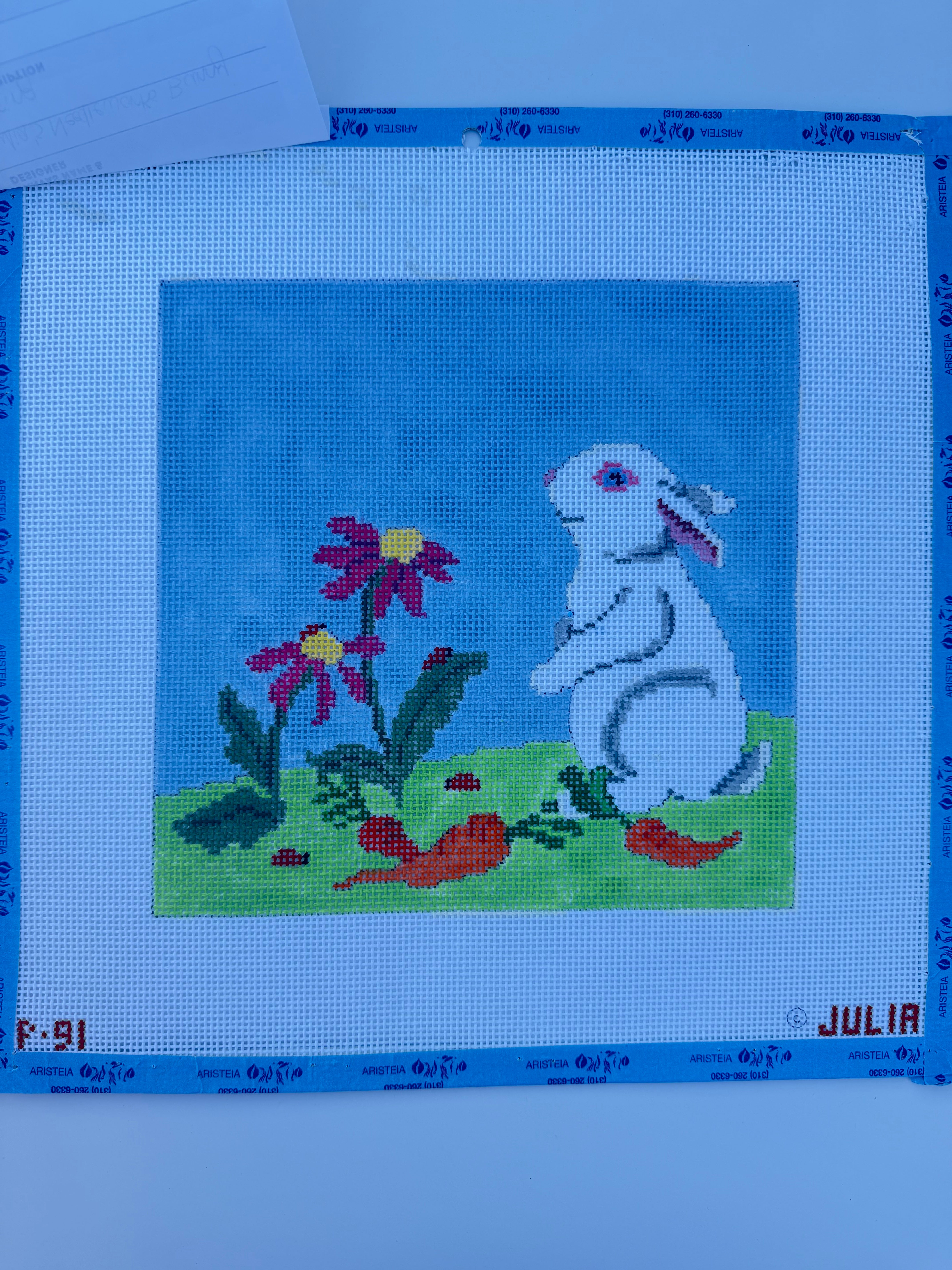 Julia Needleworks Bunny Spring