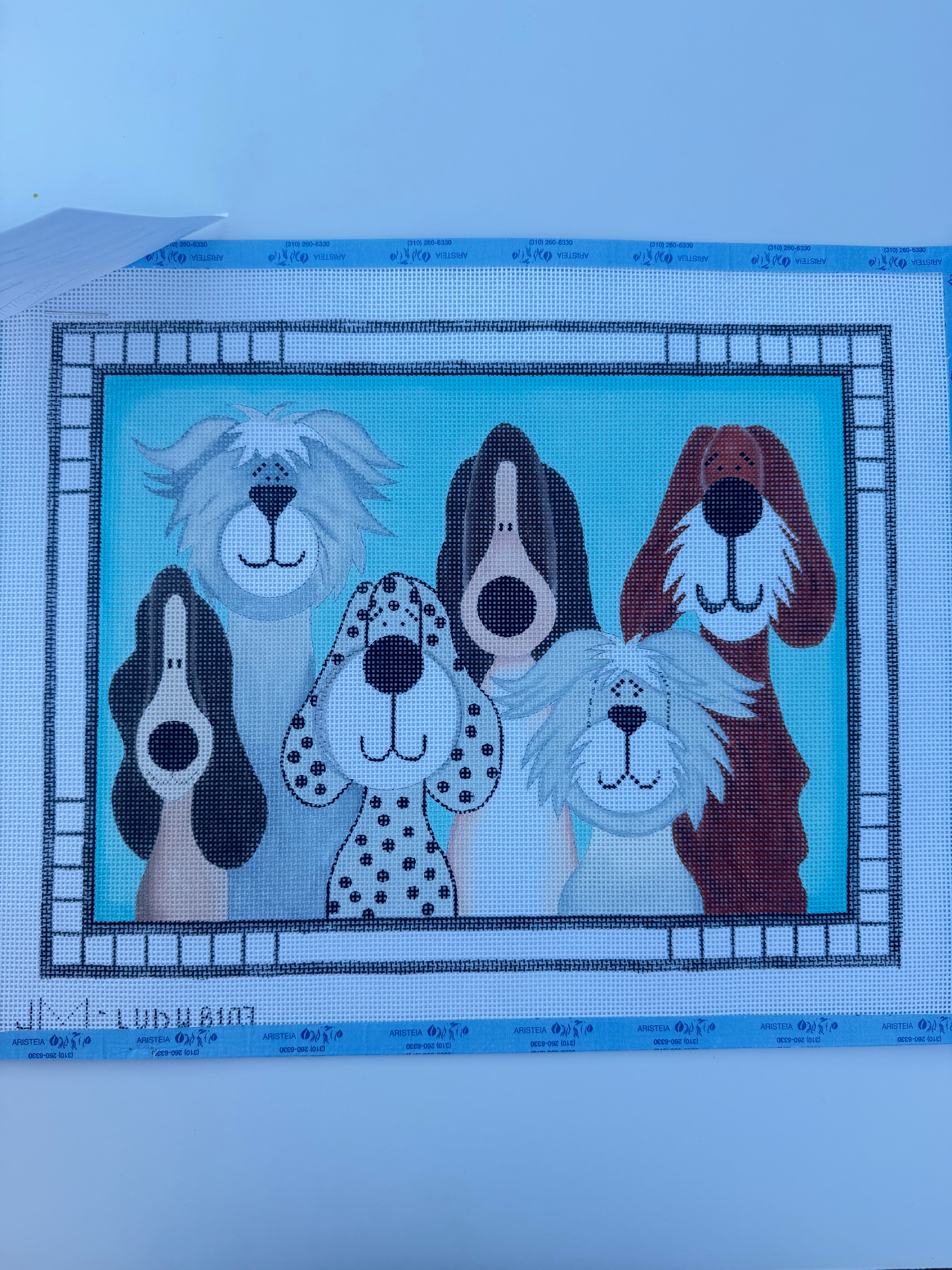 Six Whimsical Dogs Julie Mar