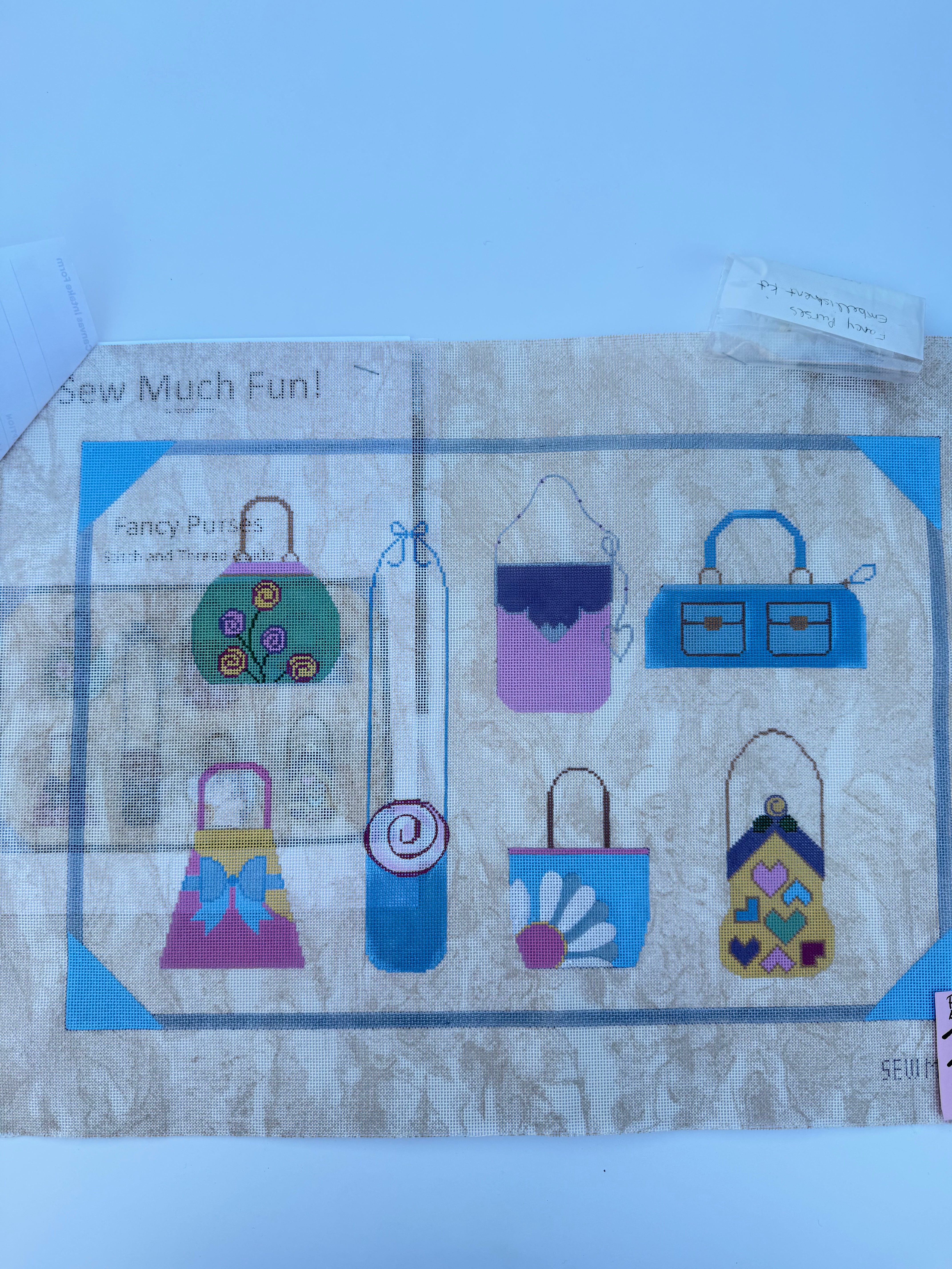 Fancy Purses with Stitch Guide