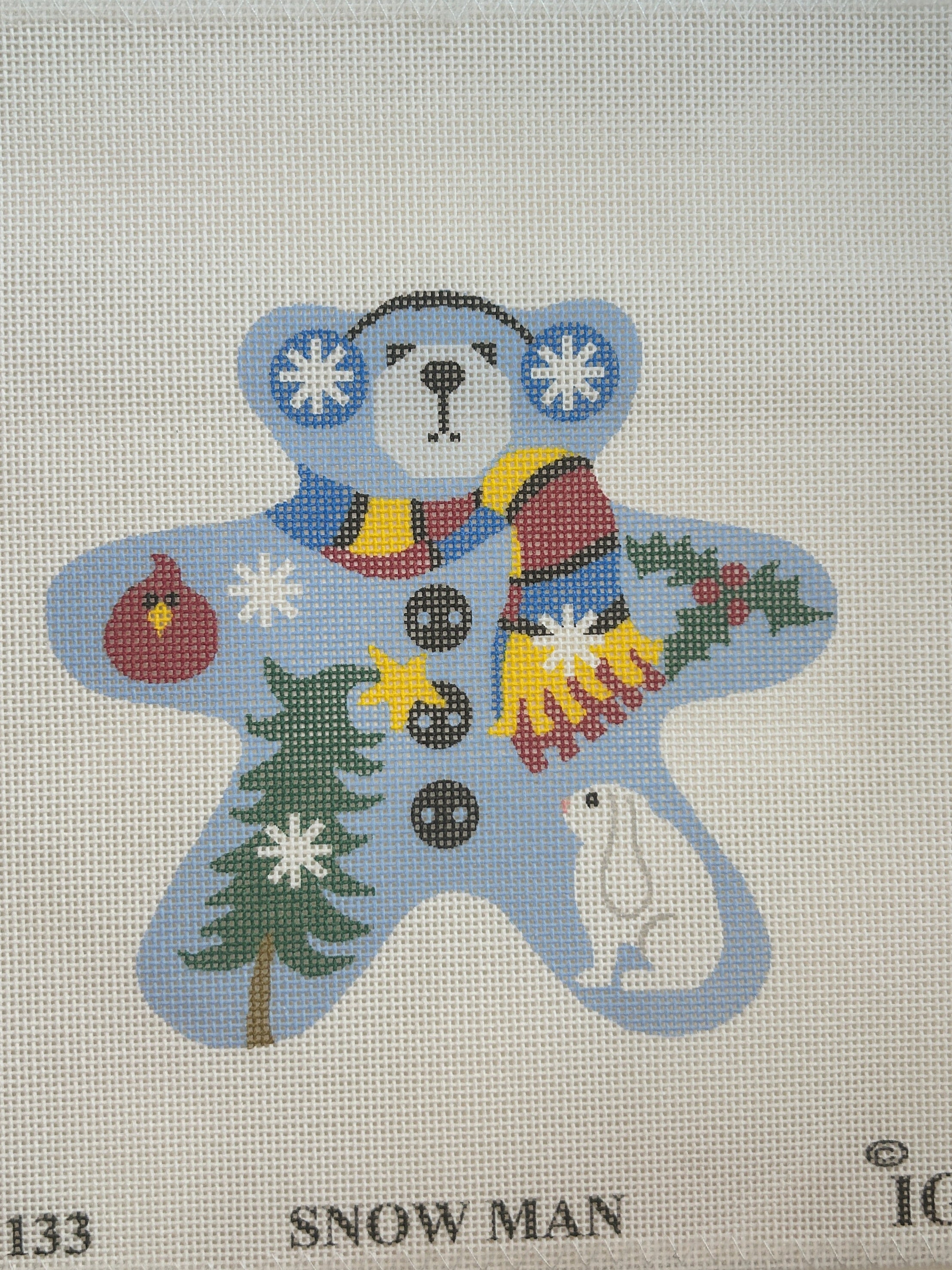 アメリカ購入❣️ヴィンテージクリスマスオーナメント❤️ペンギン サンタ 天使 くま Christmas – Needlepoint Angels