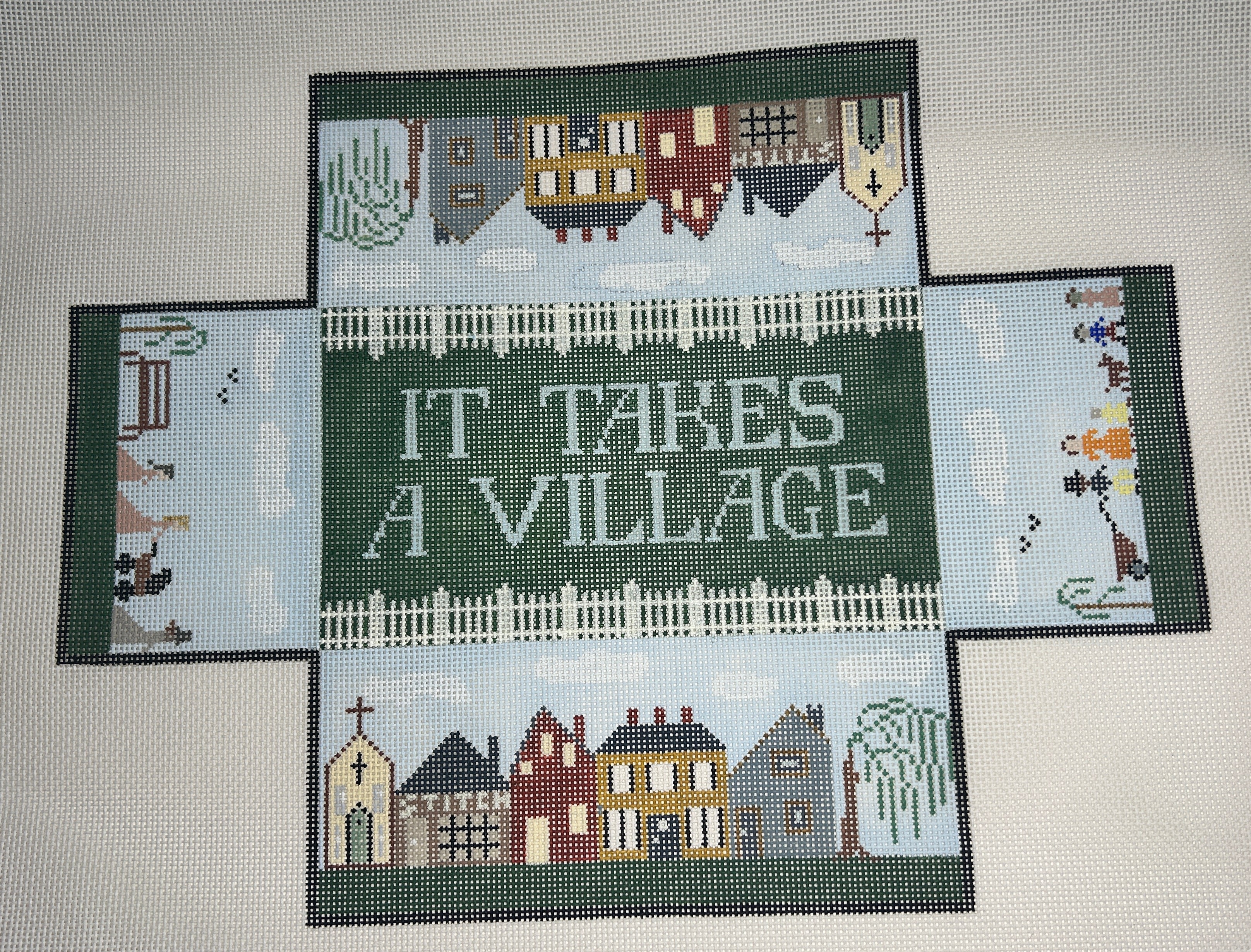 It Takes A Village Brick Cover